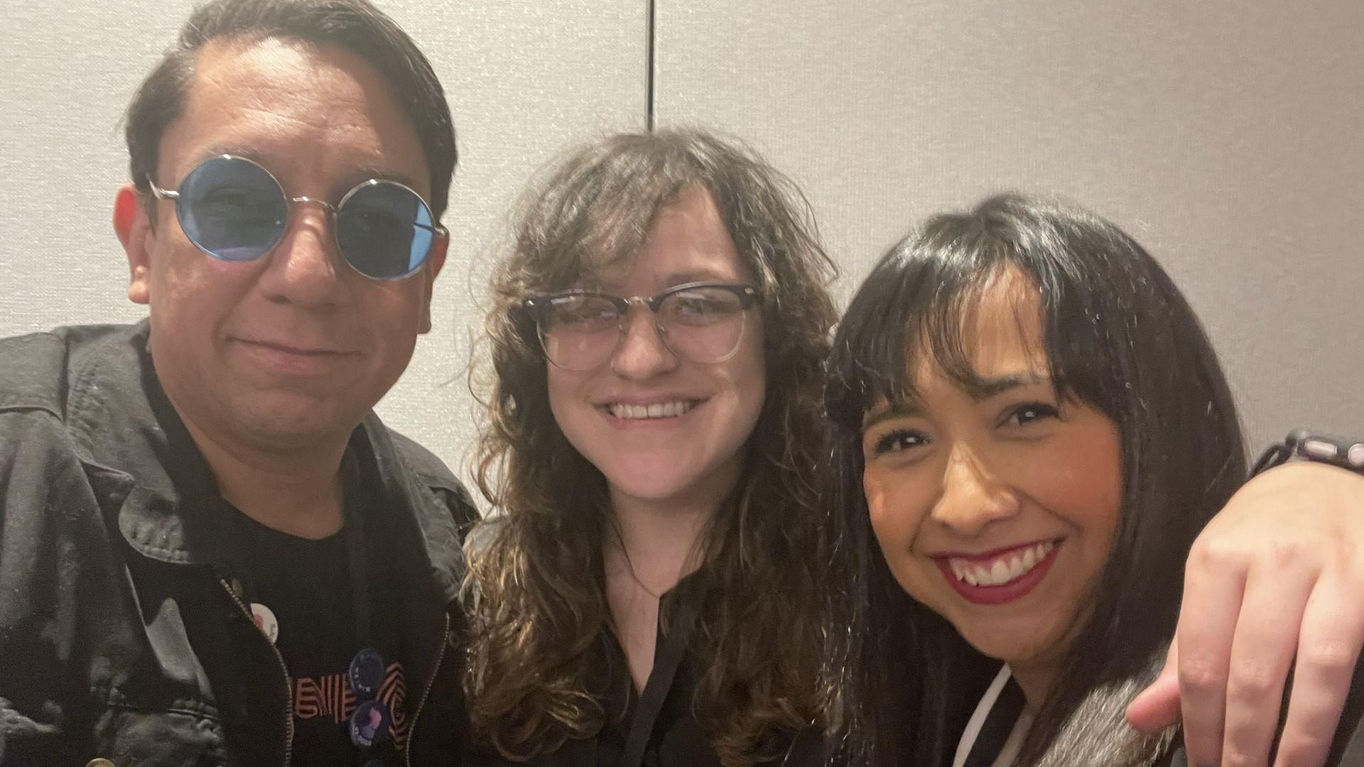 Axios Latino team poses for a selfie