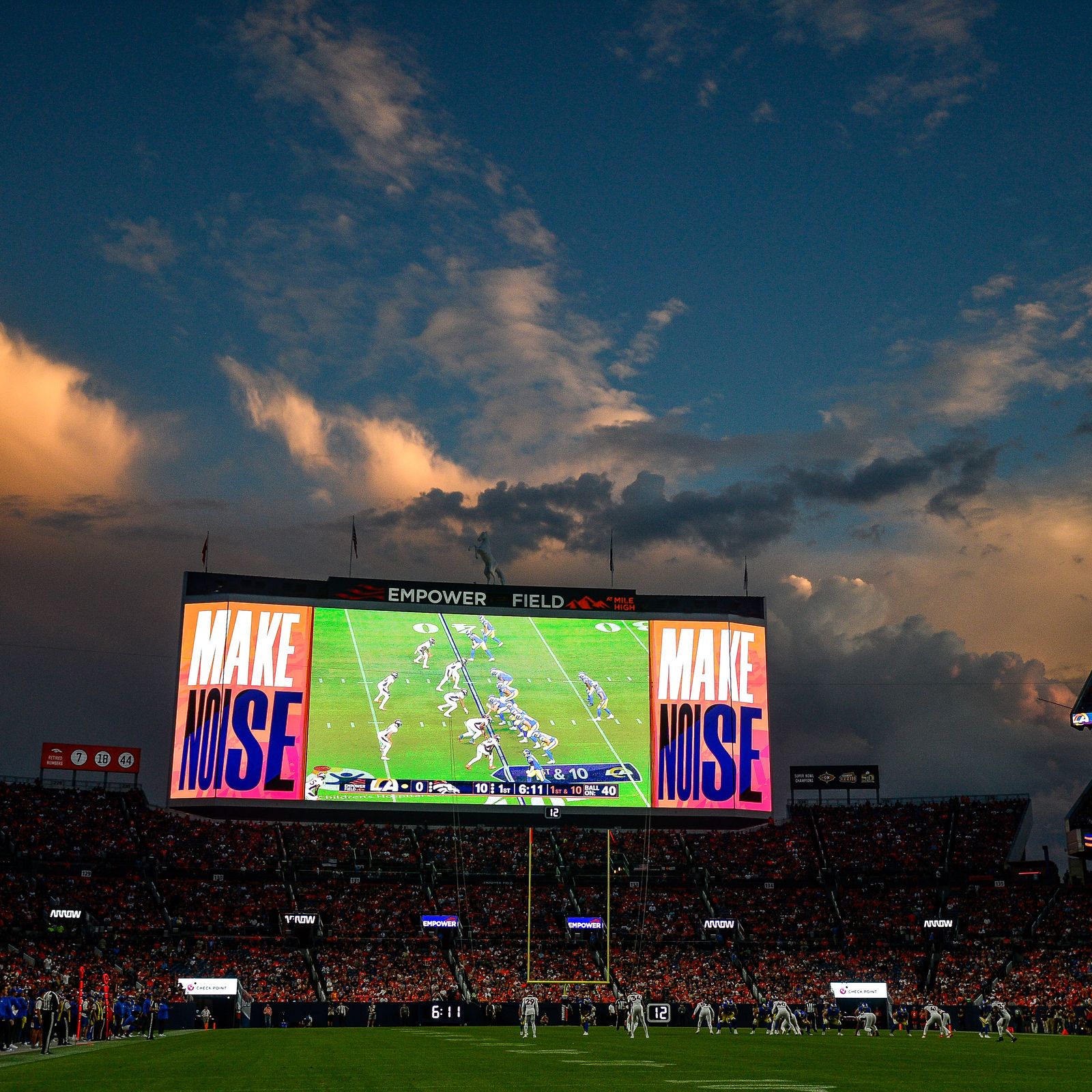 Denver Broncos stadium gets major tech updates - Axios Denver