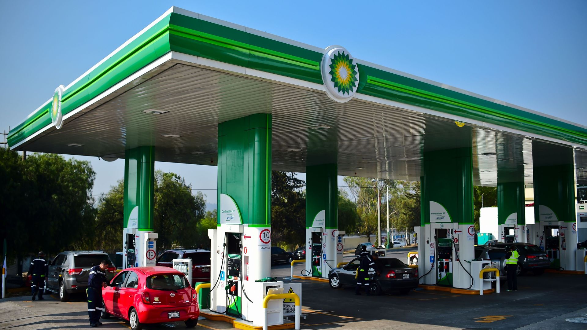 A BP Gas station in Mexico