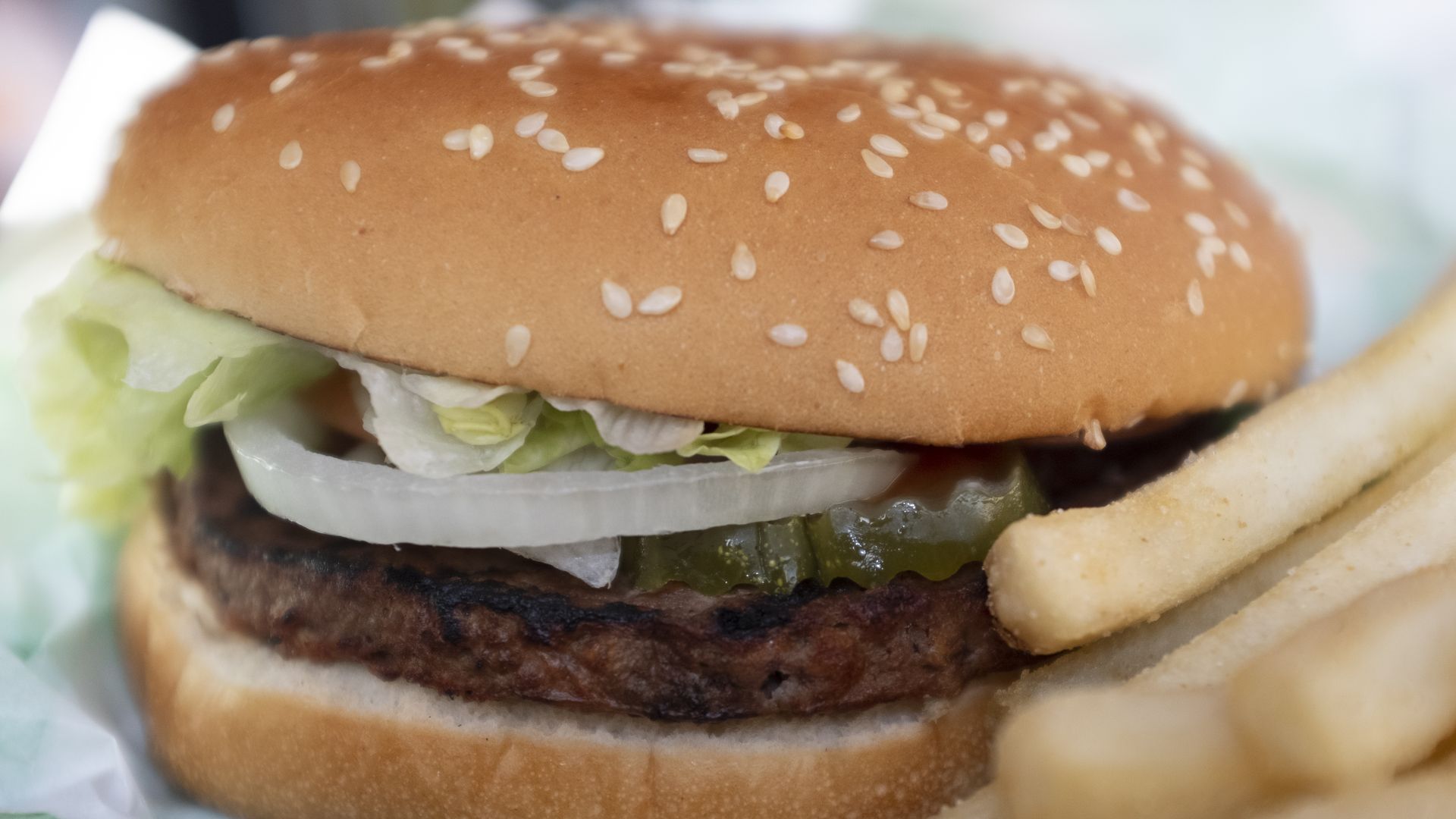 Burger King's Impossible Whopper.