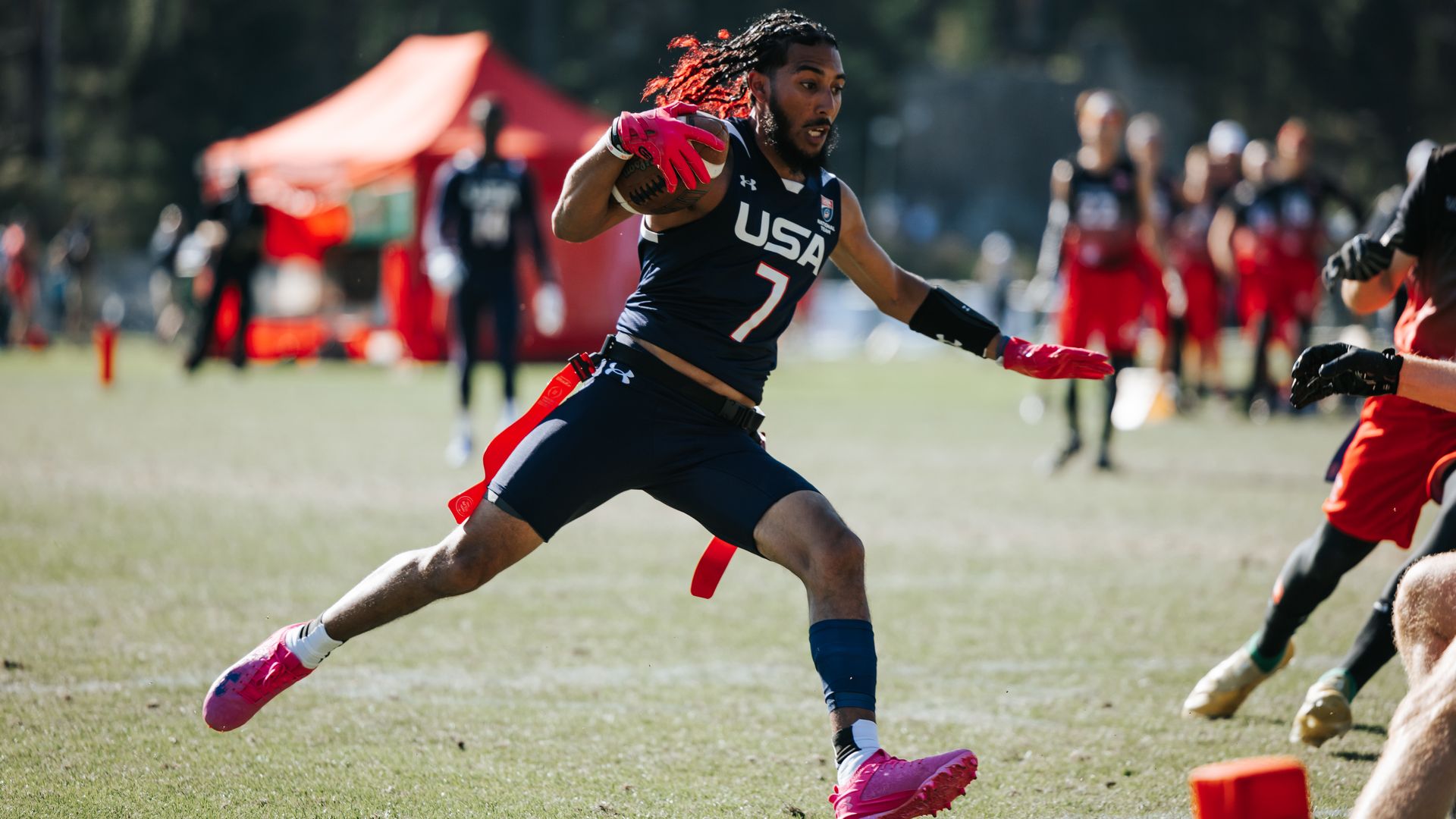 Team USA quarterback Darrell "Housh" Doucette.
