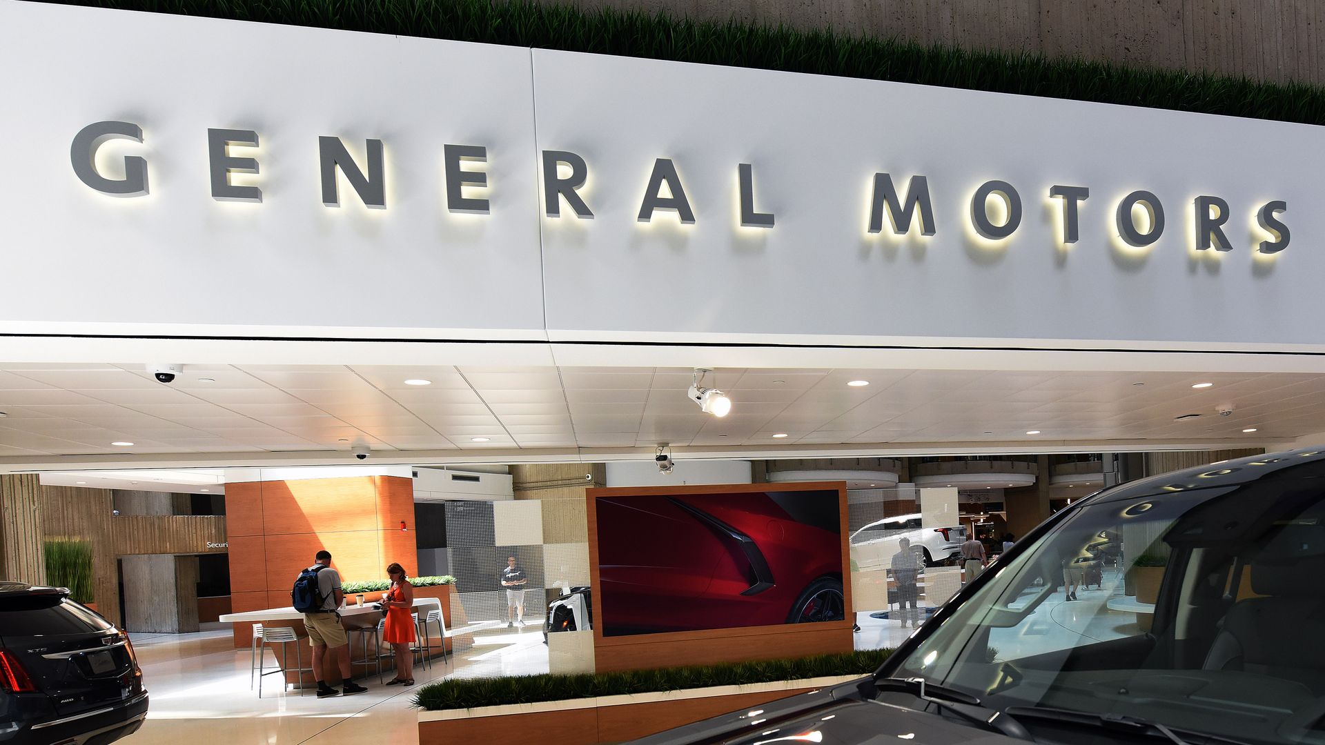 a general motors sign