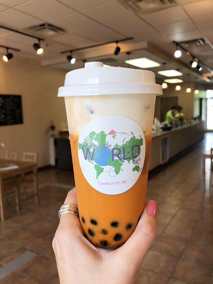Around the World Cafe bubble tea