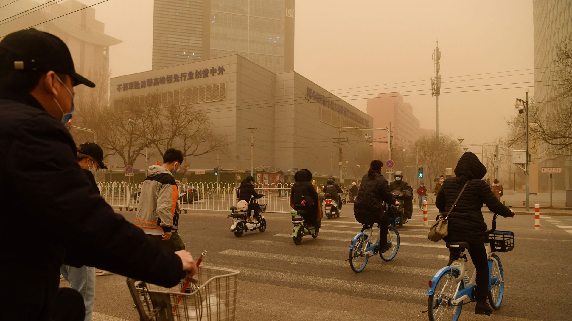 People in Beijing.