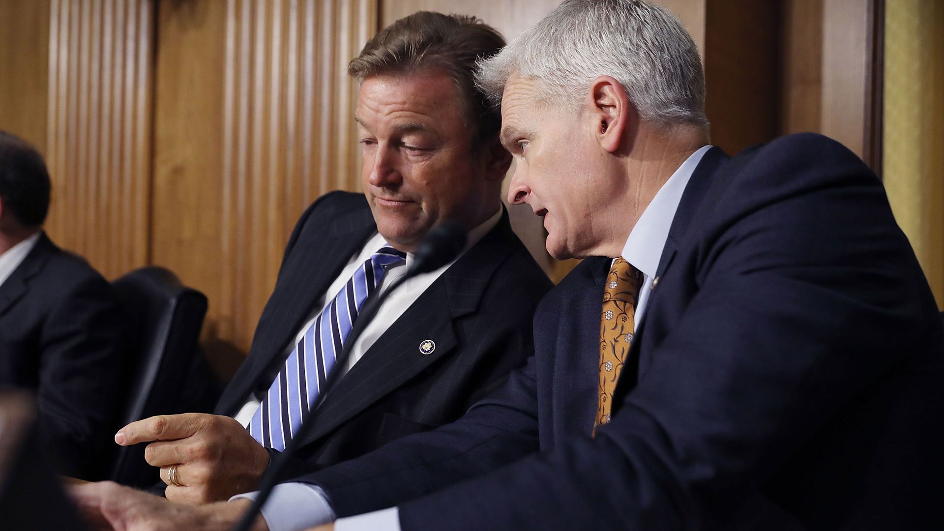 Sens. Dean Heller and Bill Cassidy