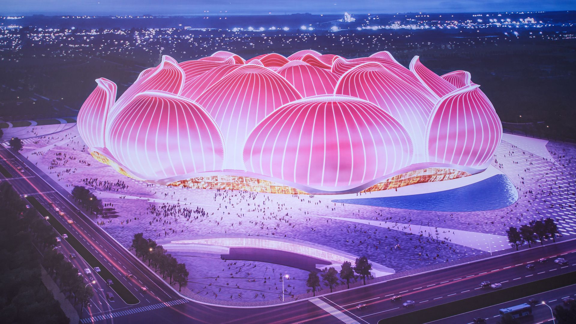 The world's biggest football stadium (design)