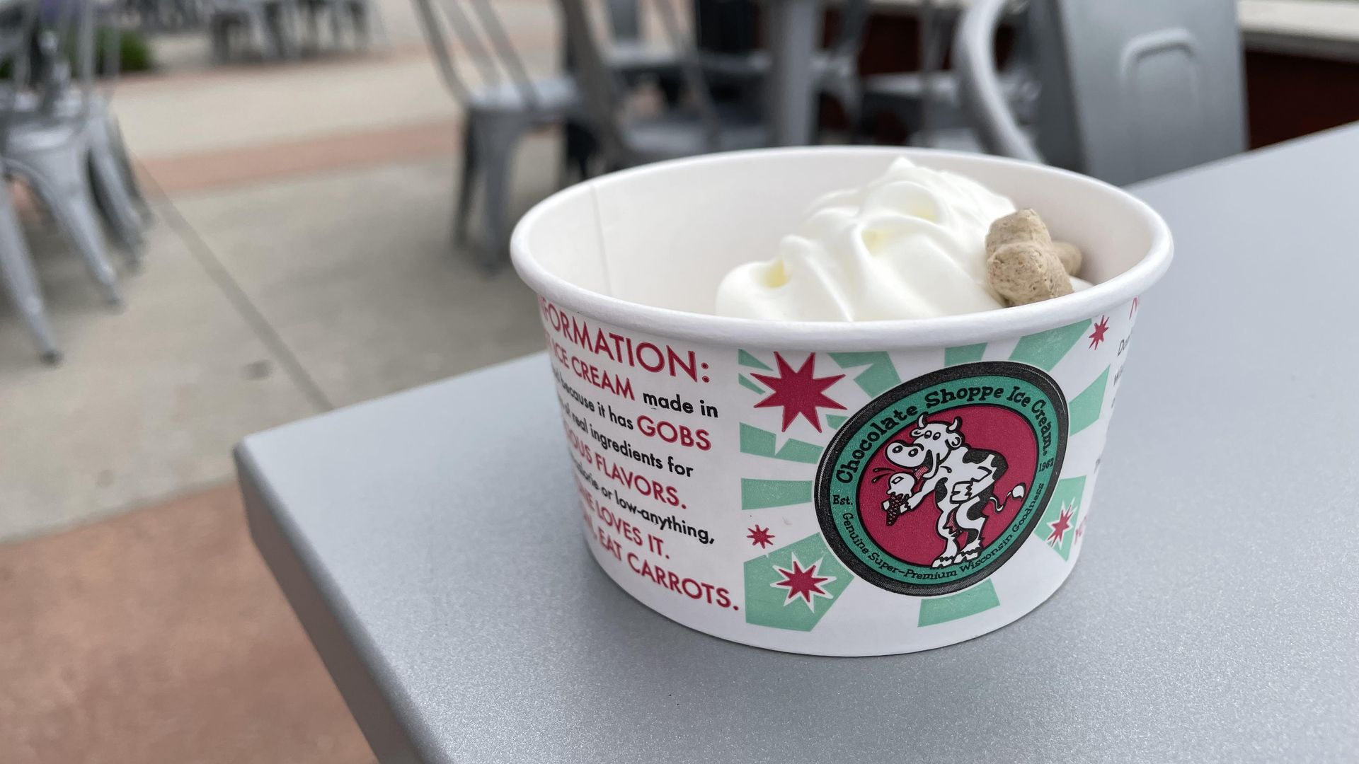 August Treat of the Month Pup Cup - Whitey's Ice Cream