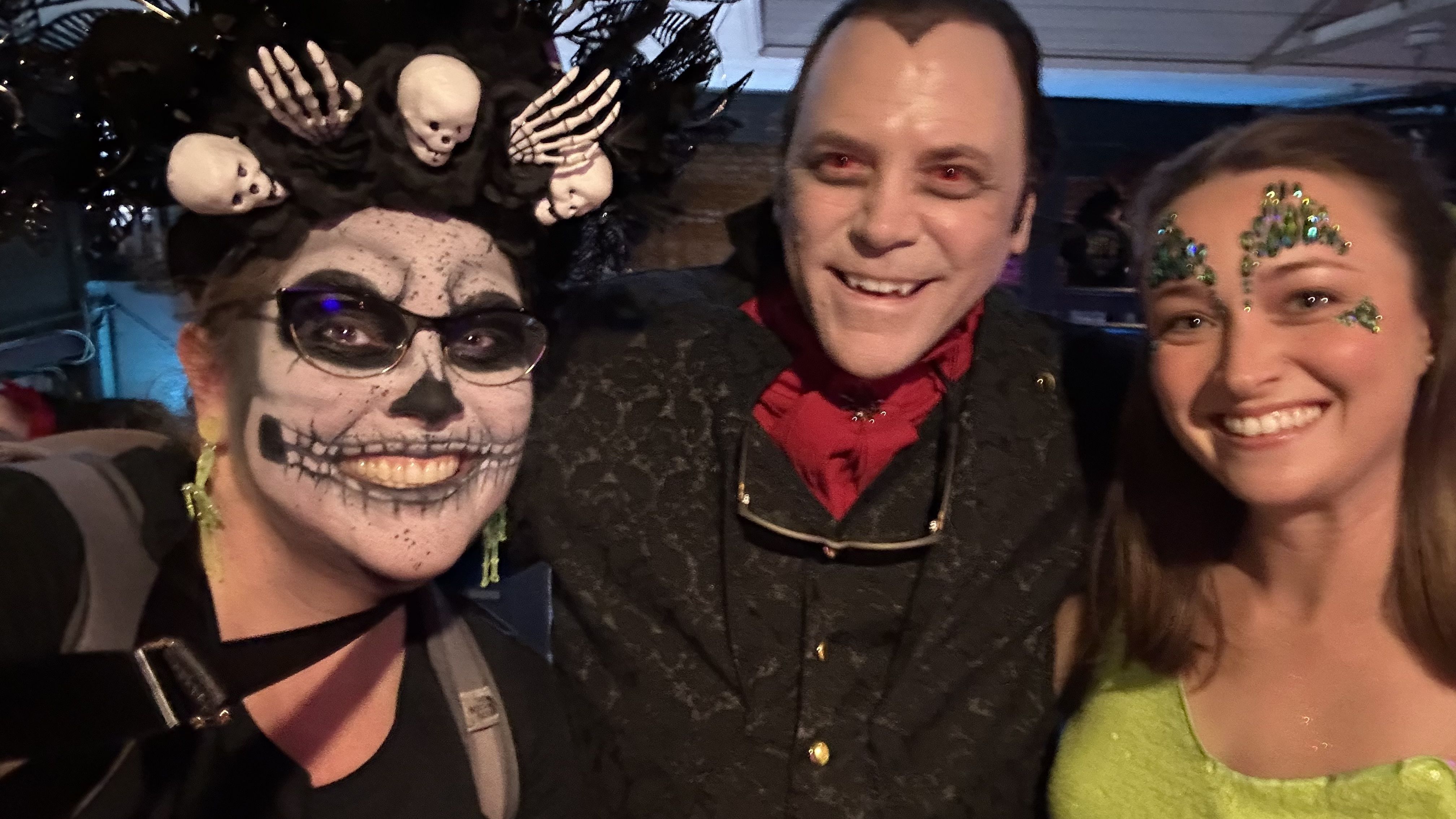 Image show Carlie, Brian Kern and Maddy.