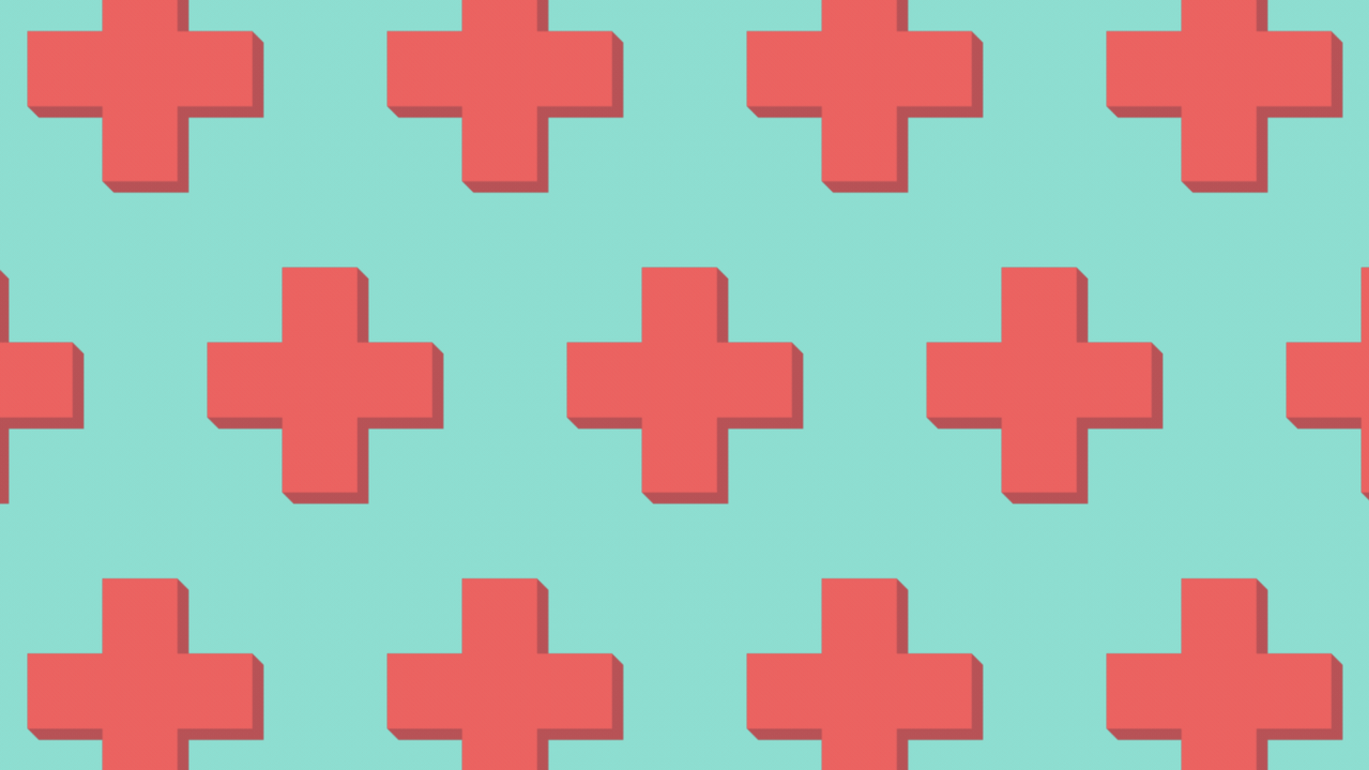 Illustration of red crosses