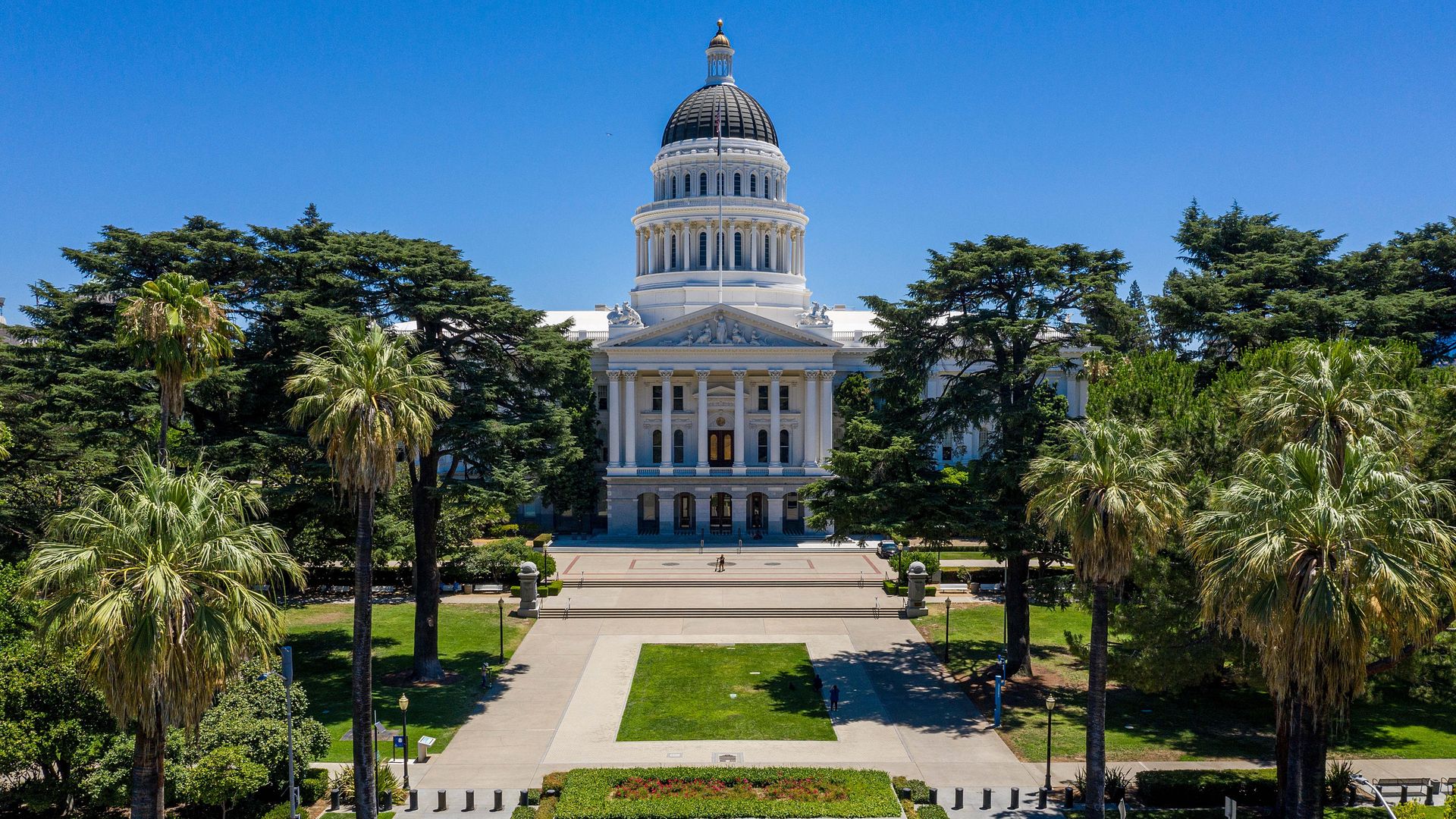 The California State Capitol building in Sacramento, California, U.S., on Wednesday, July 7, 2021.