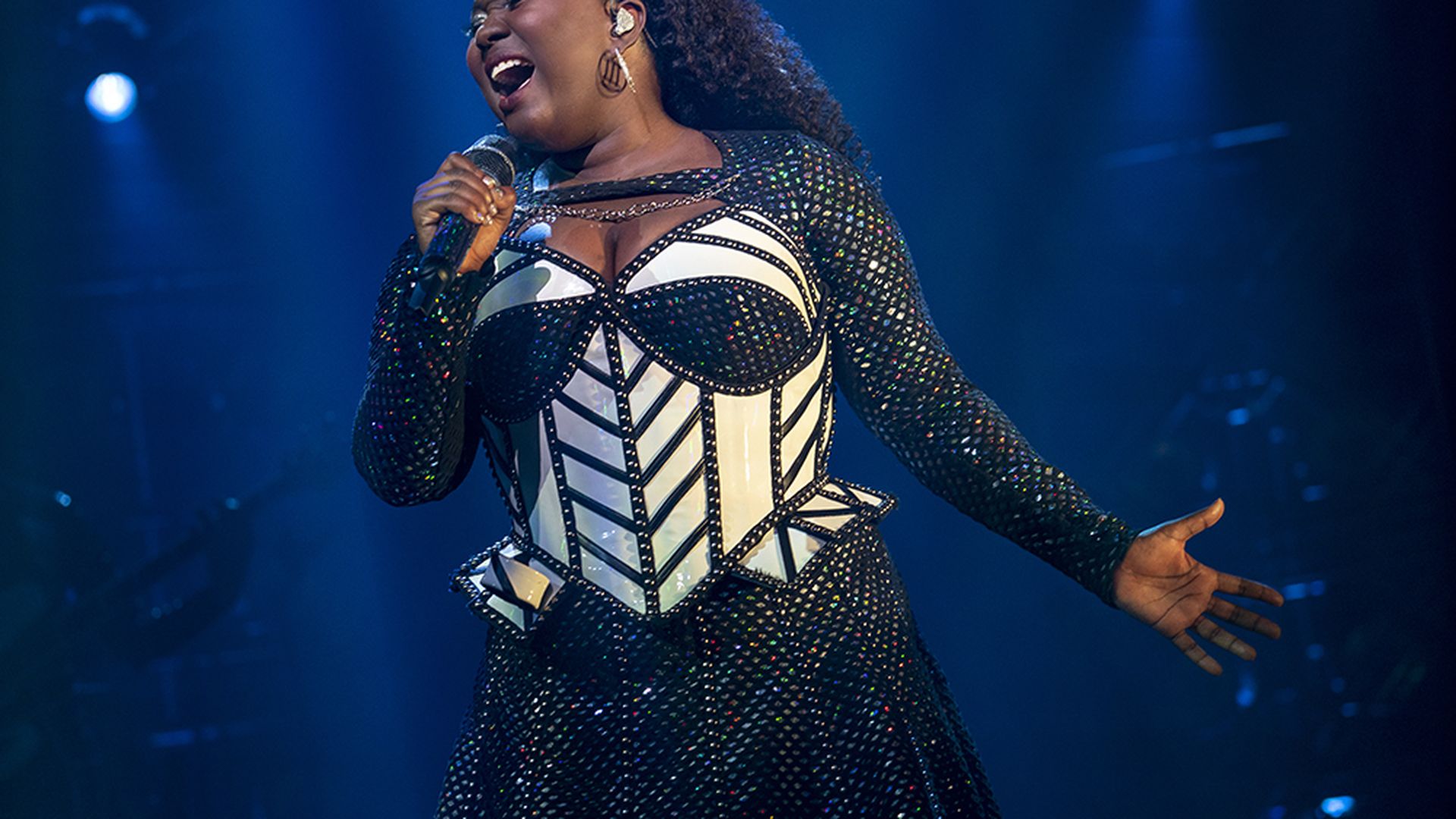 Amina Faye as Jane Seymour in "SIX." Photo: Joan Marcus/courtesy of Blumenthal Performing Arts