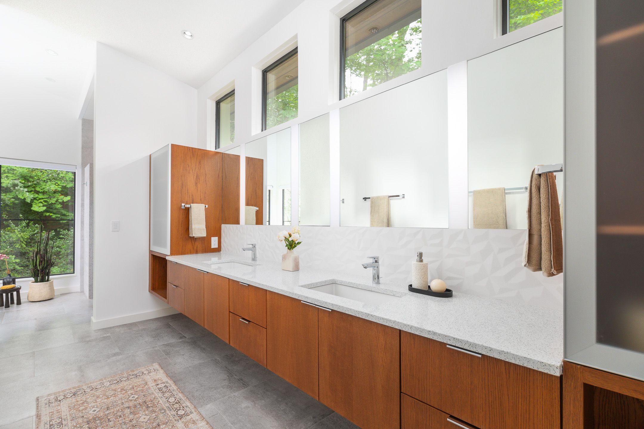 View of the bathroom.