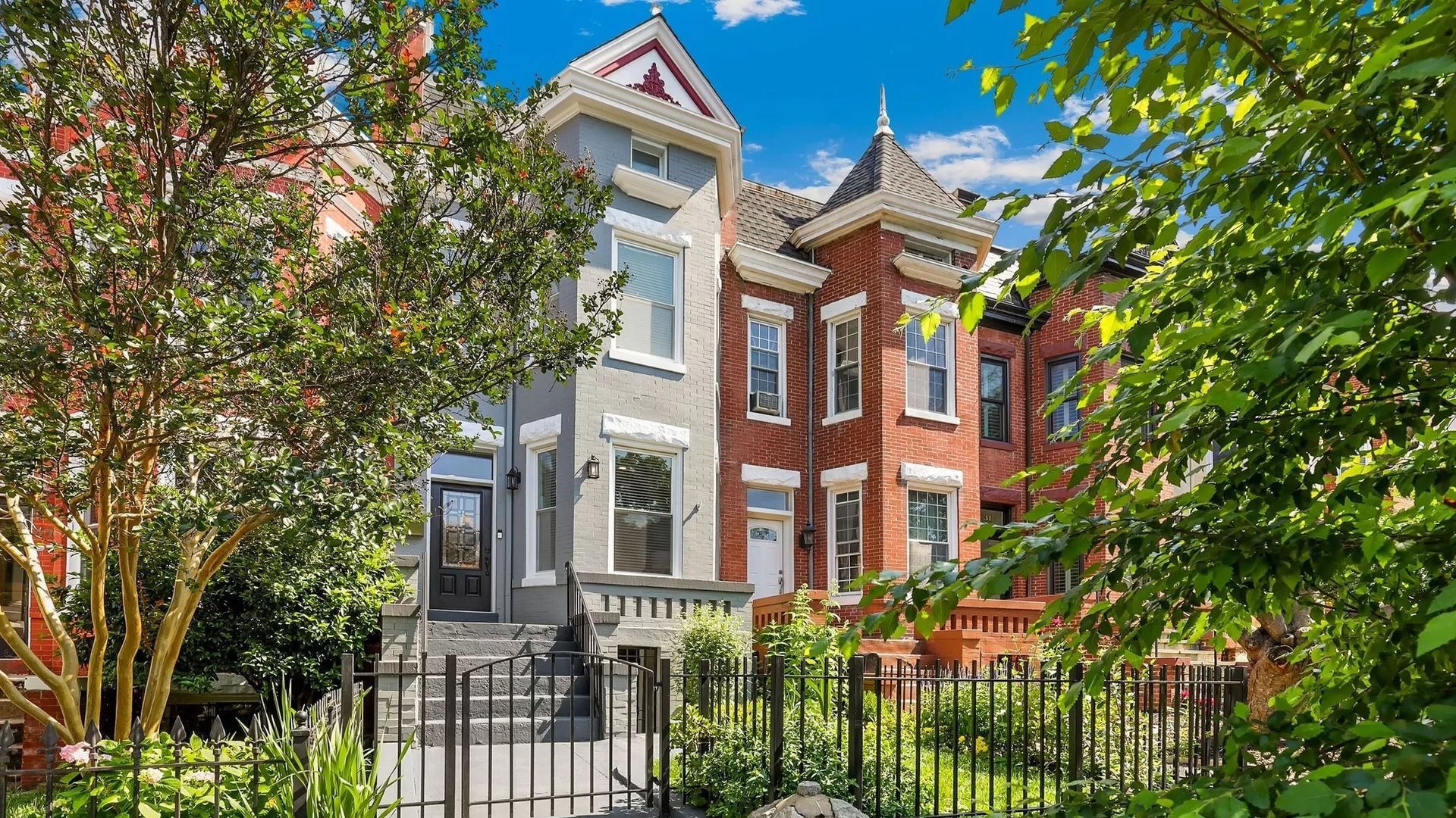 A D.C. row house
