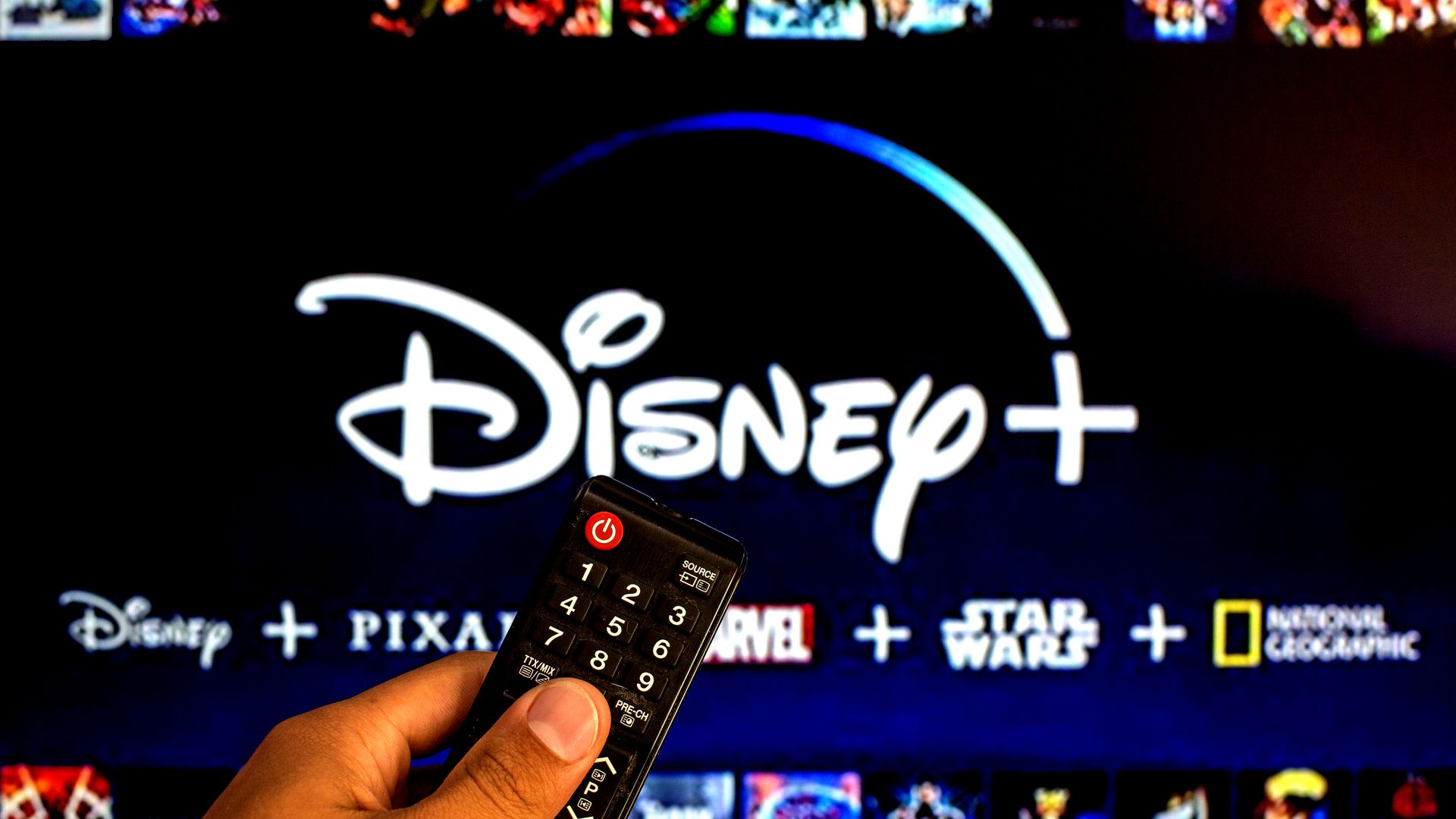 screenshot of Disney+ image