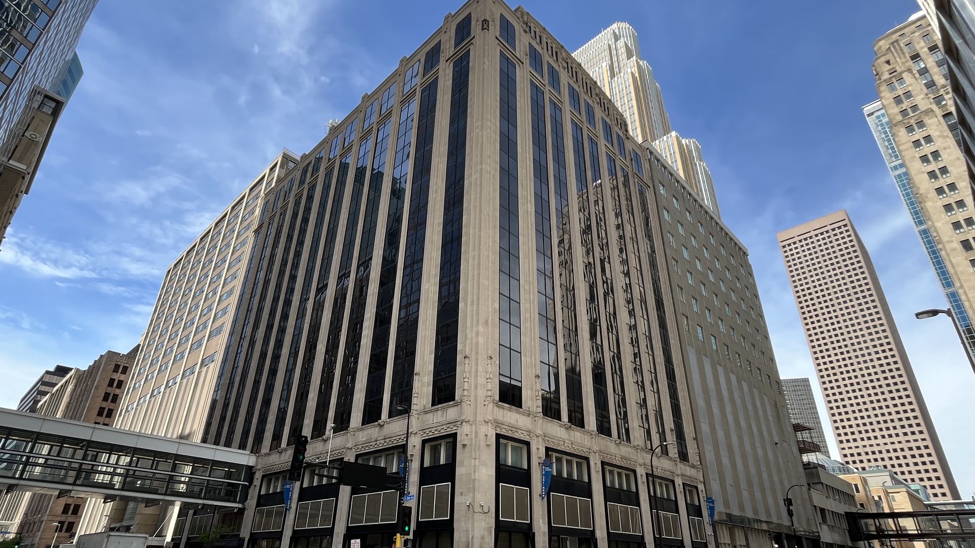 An office tower