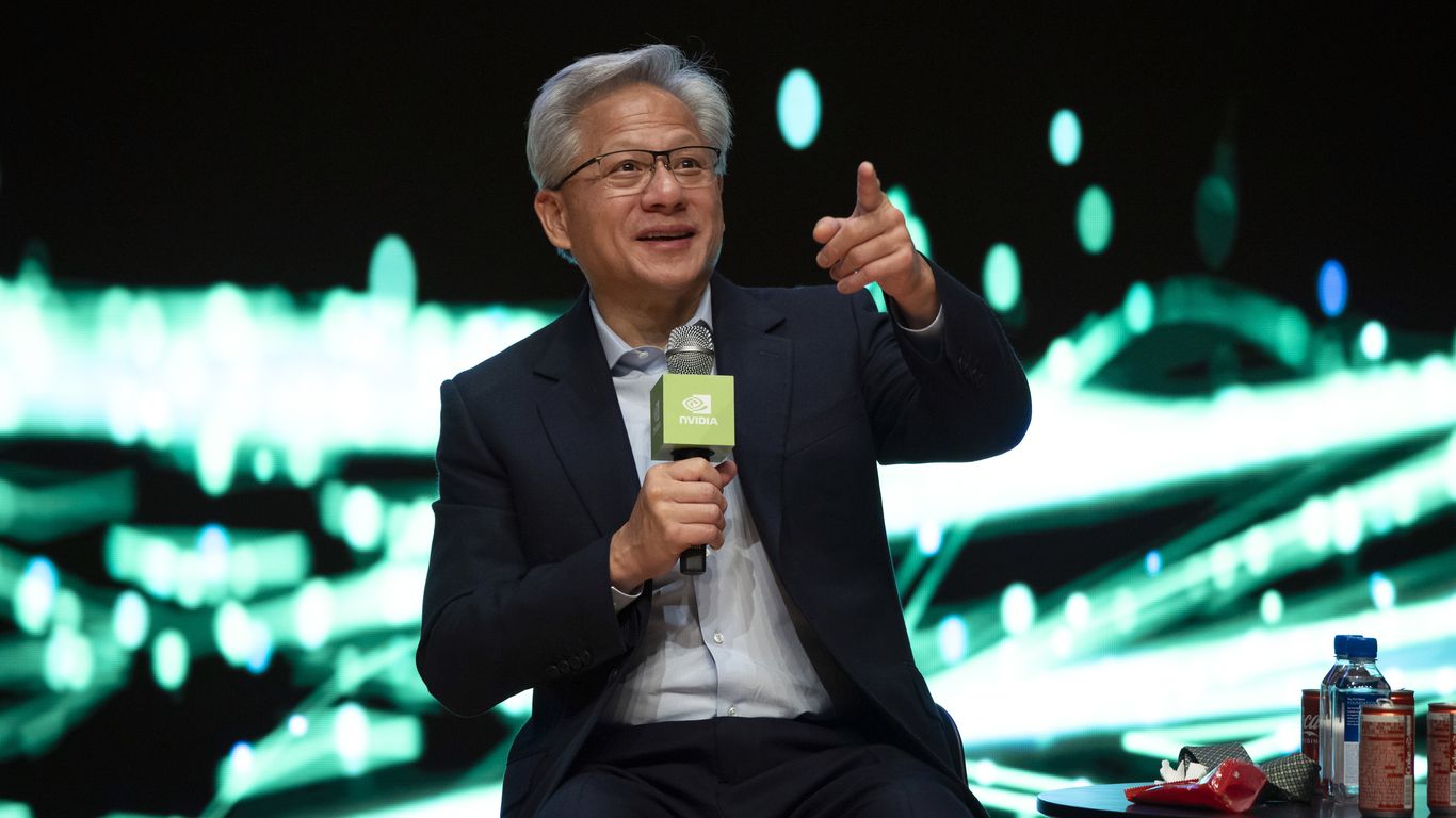 Jensen Huang says Nvidia is the world's only tech company