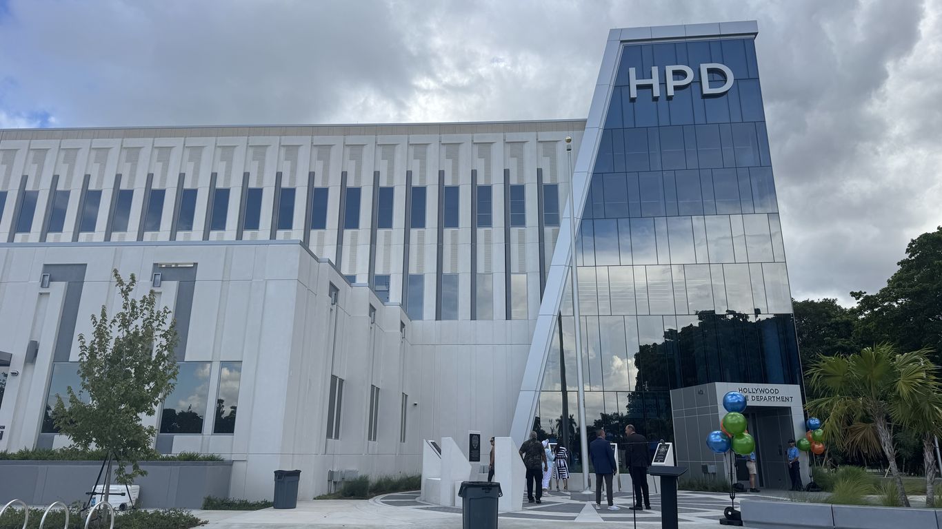 Hollywood opens new $83 million police headquarters