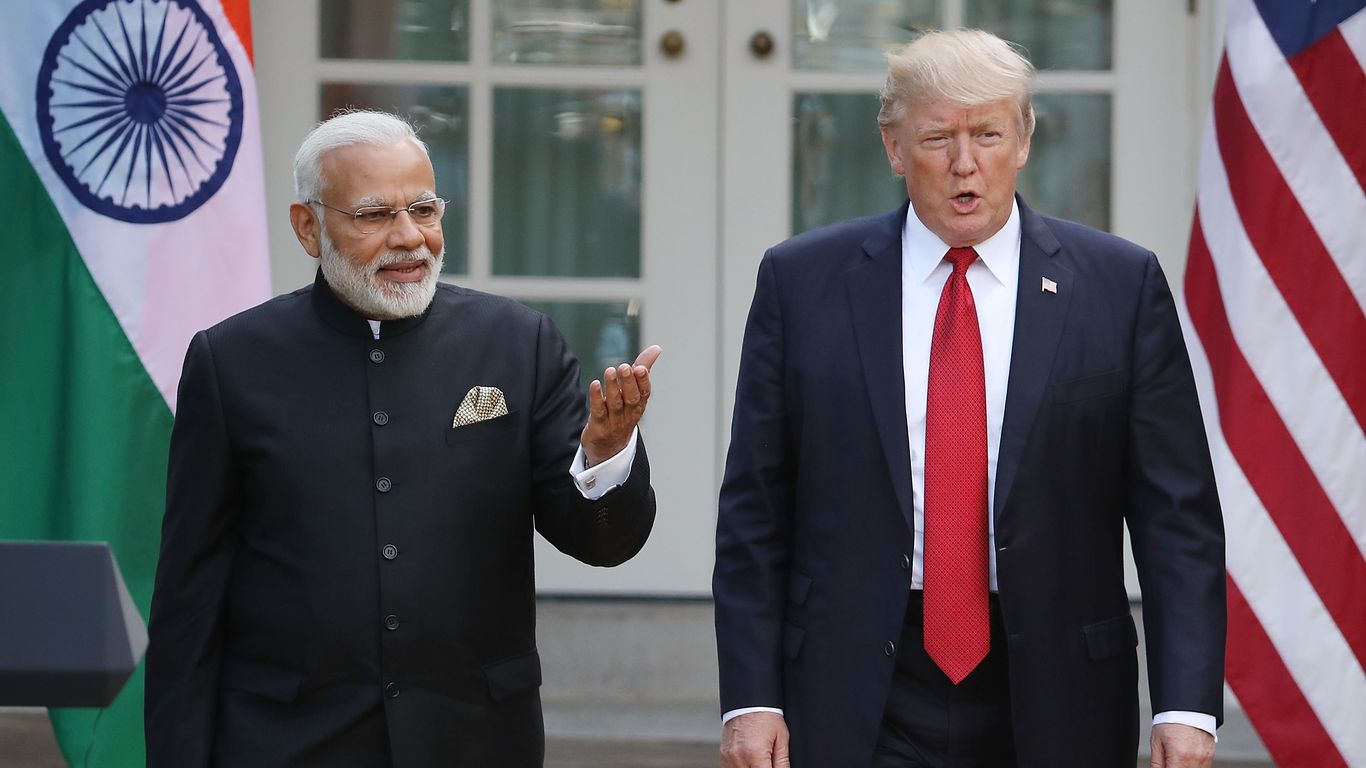 Trump Races Toward India Trade Deal