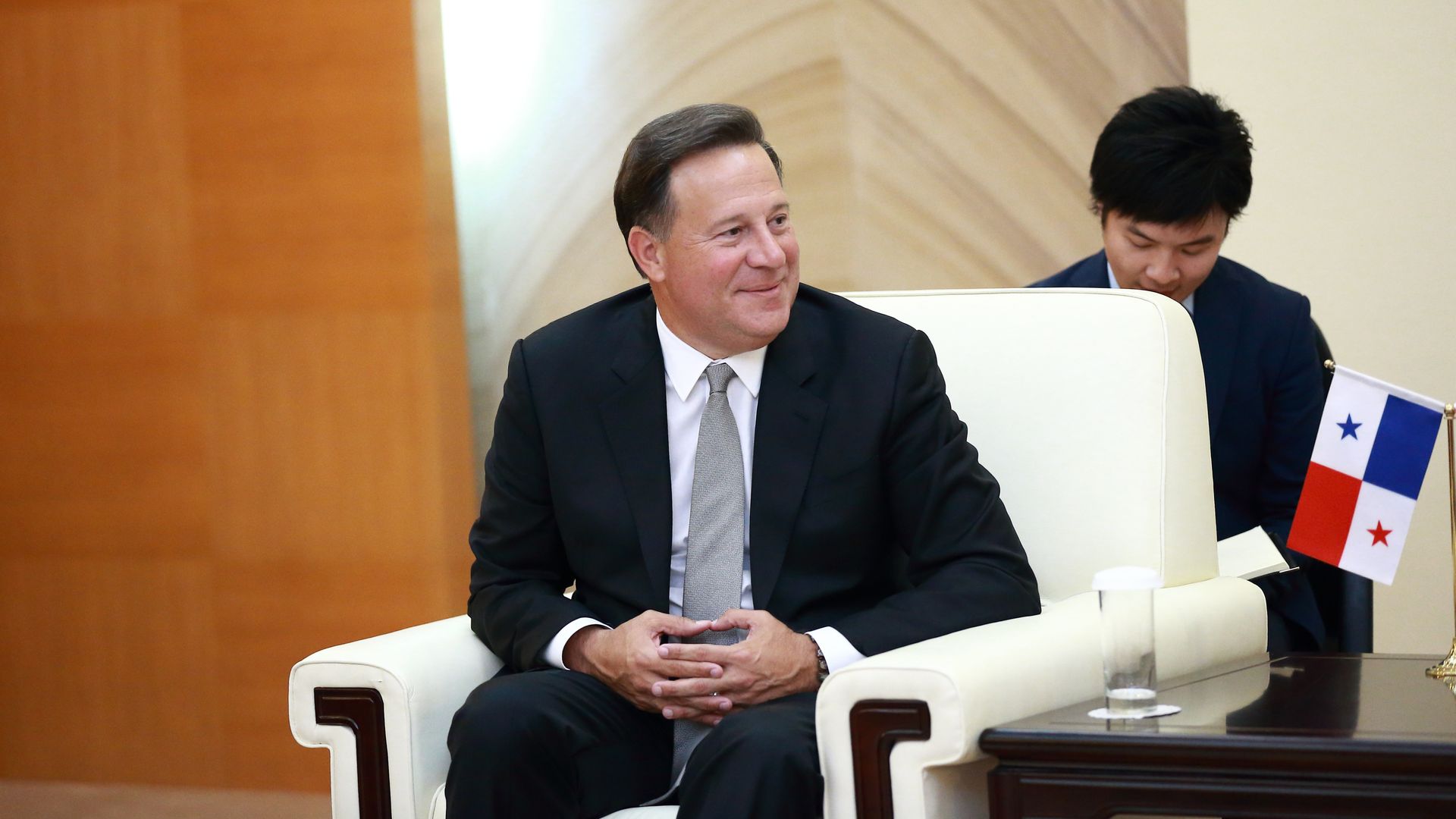 Panamanian President Juan Carlos Varela