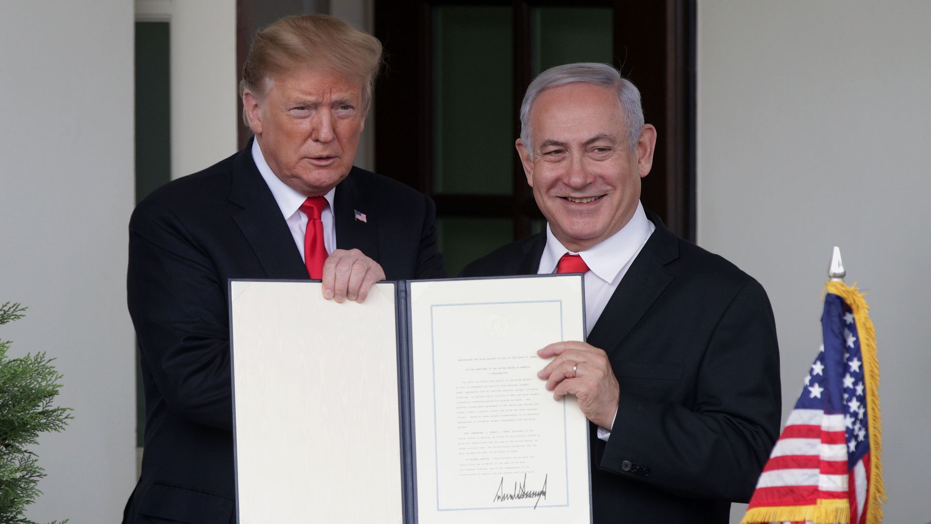 Trump and Netanyahu