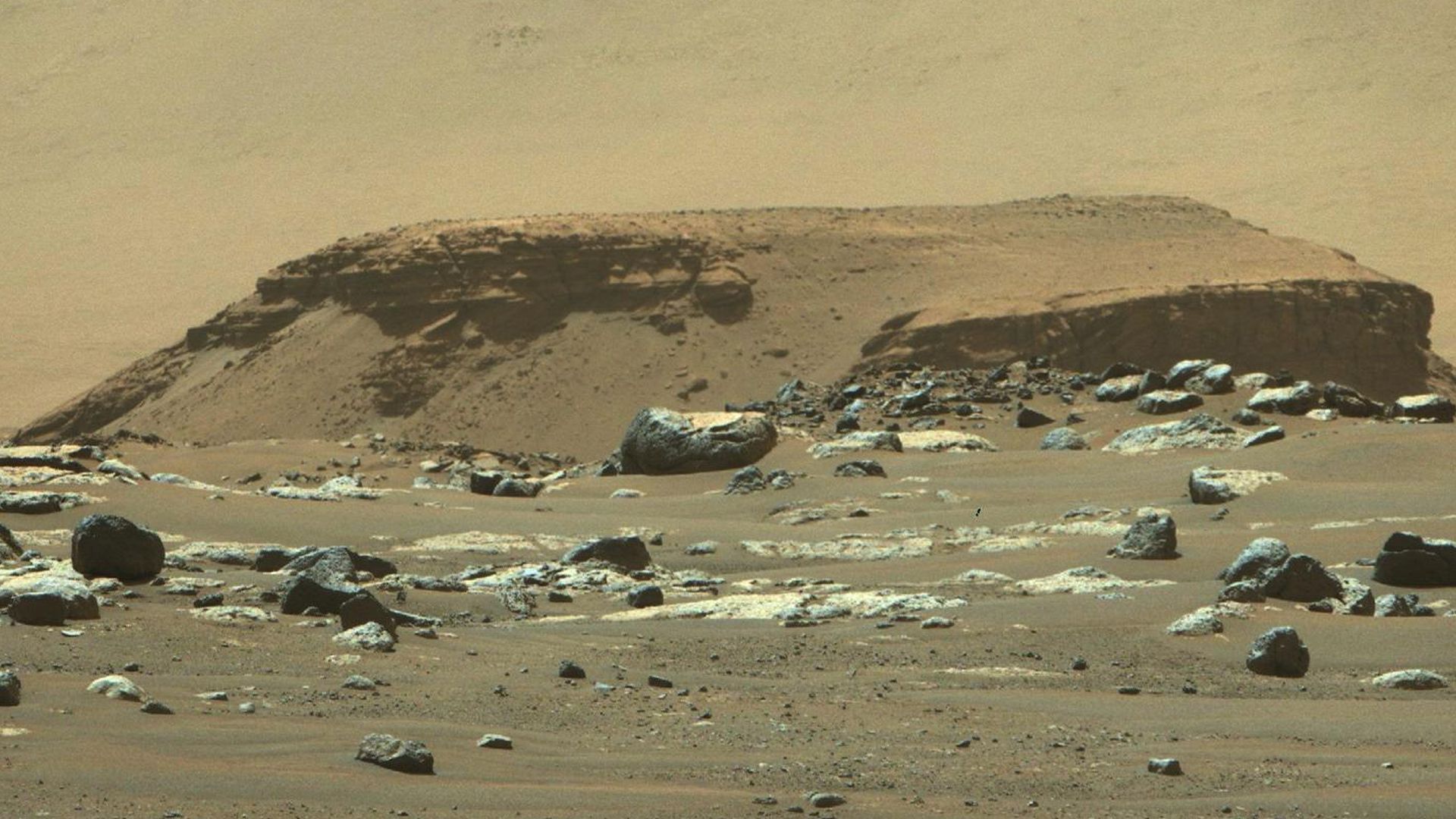 Image of a view of Mars.