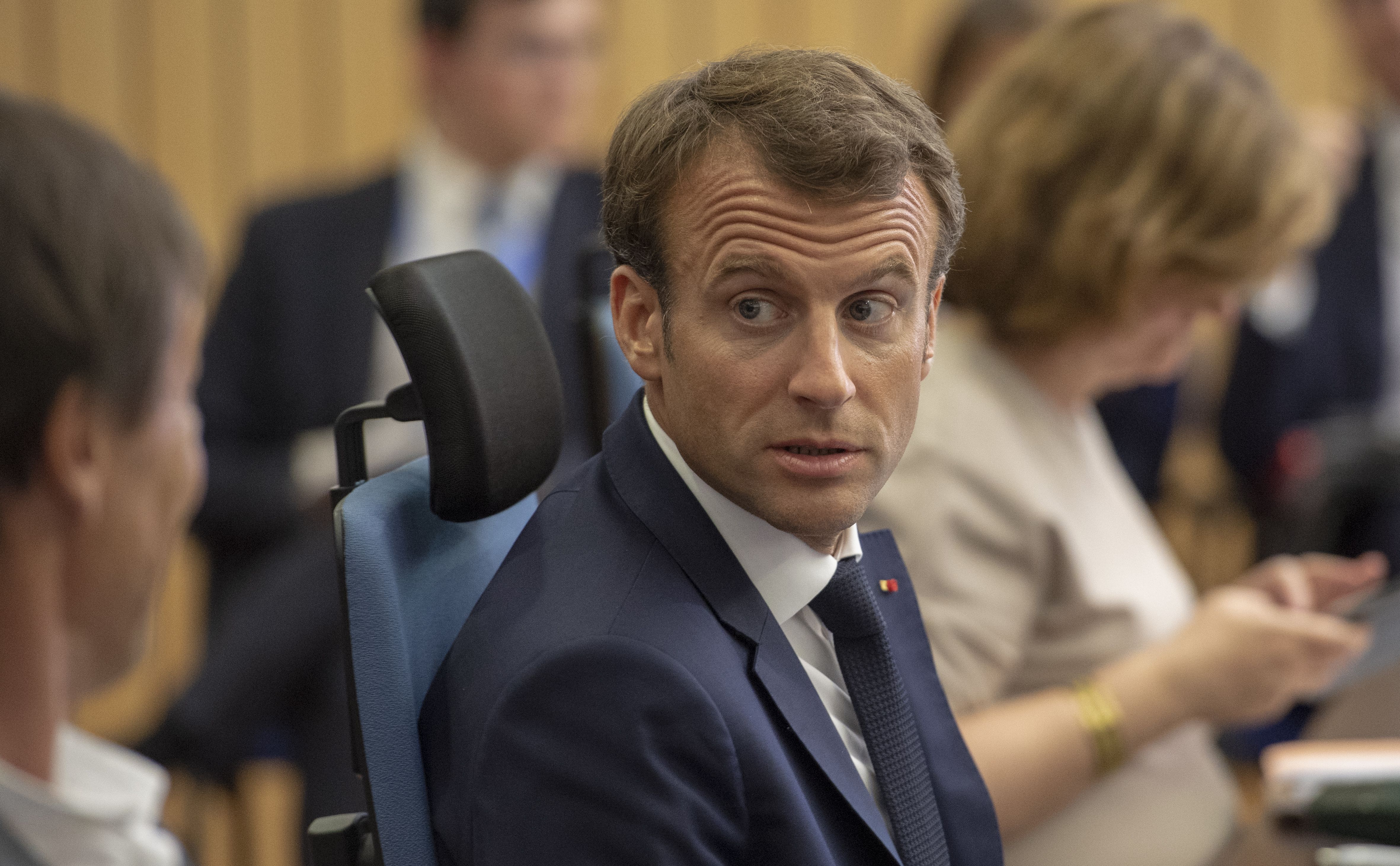 Emmanuel Macron's approval rating dips below 20 Axios