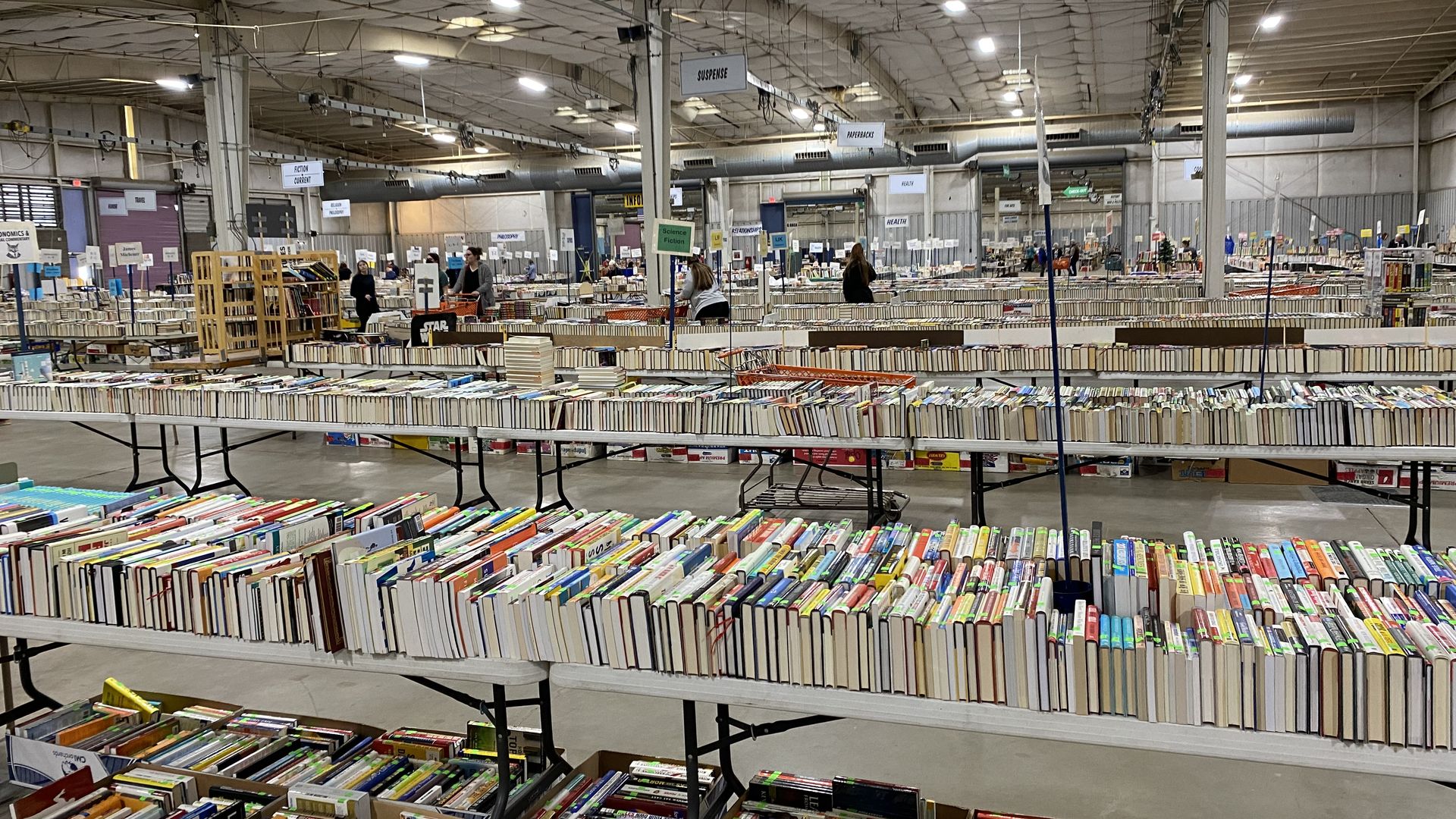 The 66th VNSA Used Book Sale is this weekend at the state fairgrounds
