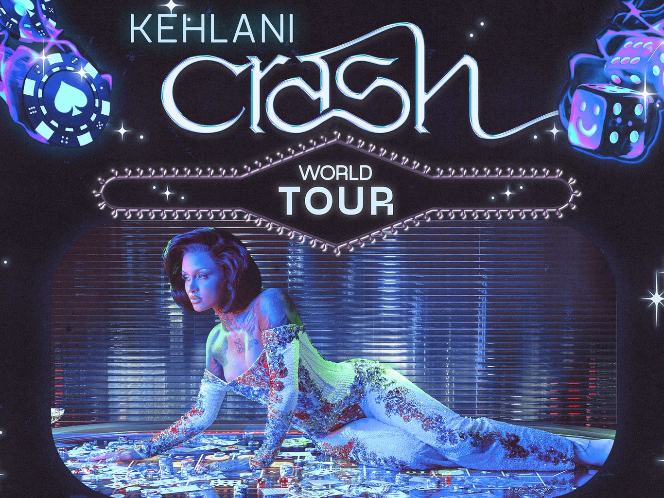 Kehlani サイン入りポスター　ケイラニ　Crash Tour 1721768458771.jpg