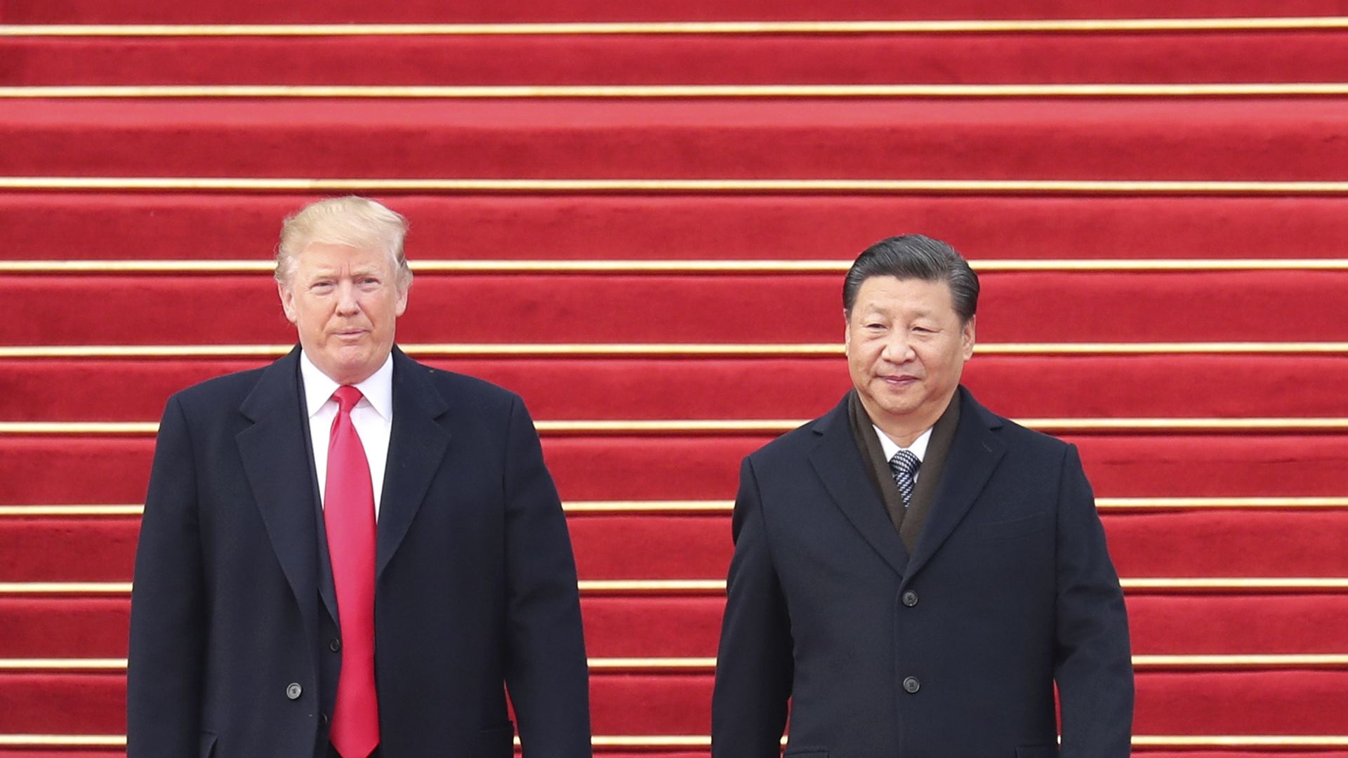 Donald Trump and Xi Jinping