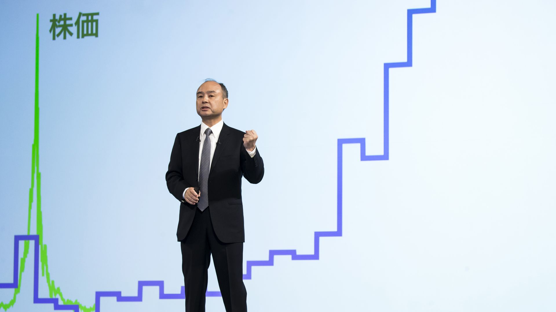 SoftBank CEO Masayoshi Son.