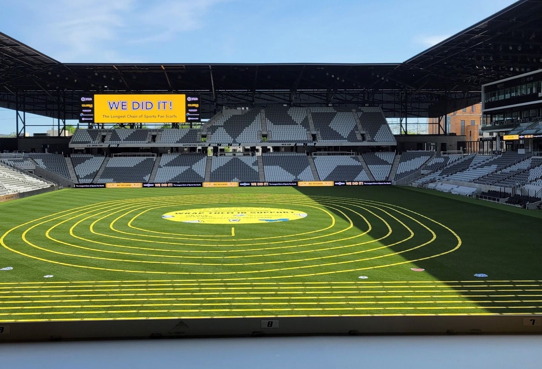 Childhood Mental Health: Columbus Crew attempts to break scarf world record