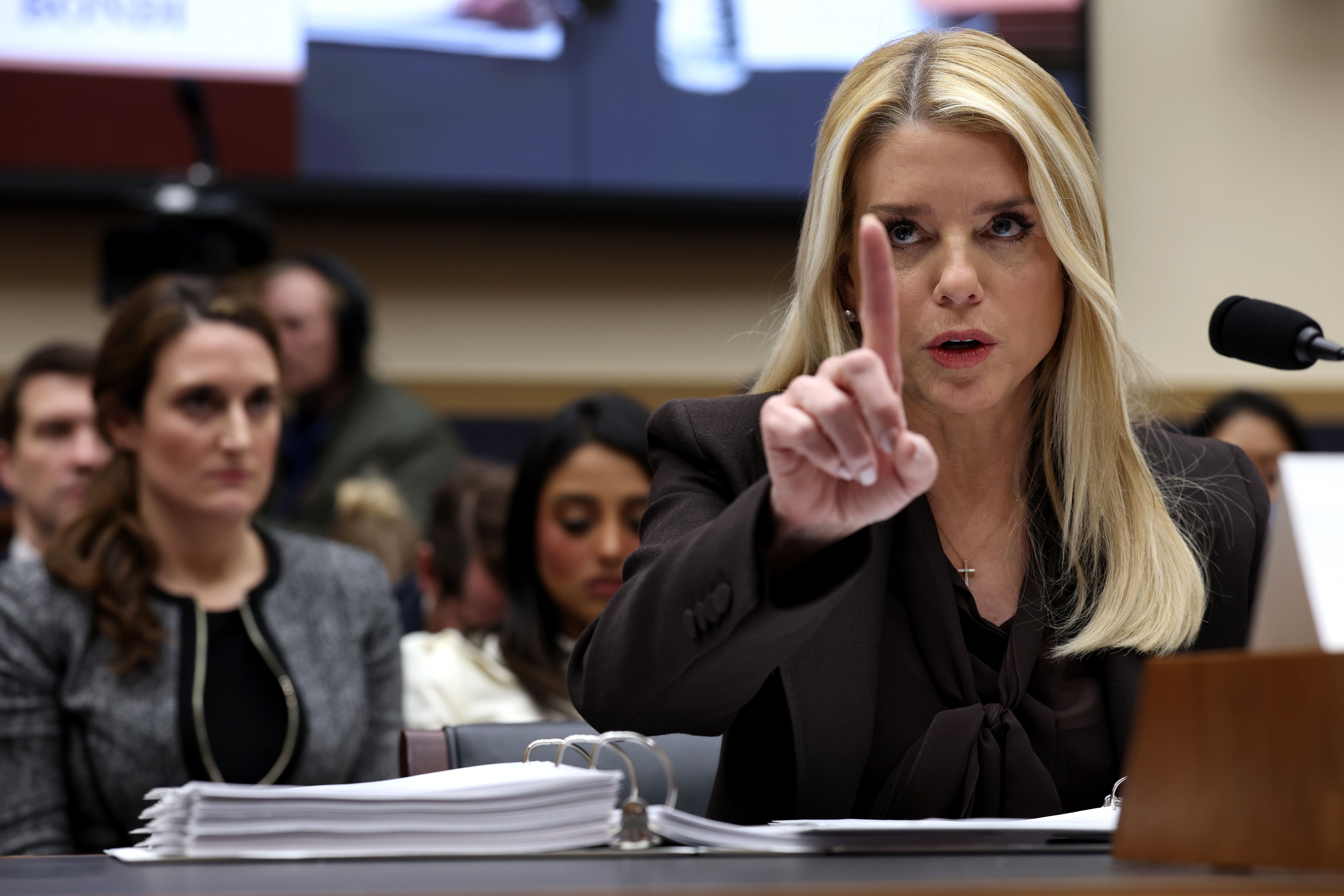 Republicans help Dems subpoena Pam Bondi in Epstein probe