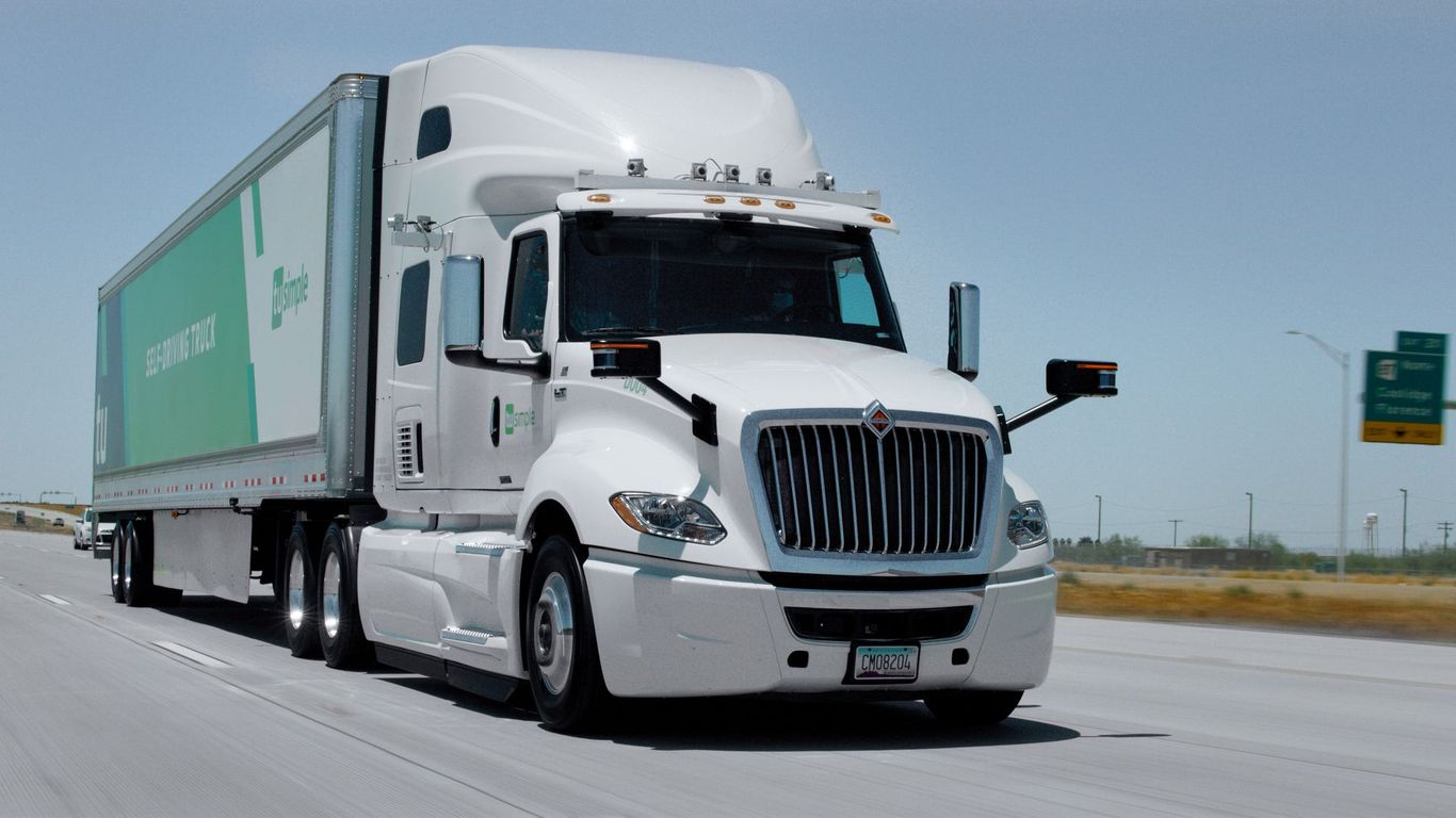 Navistar and TuSimple team up to develop self-driving semi-trucks