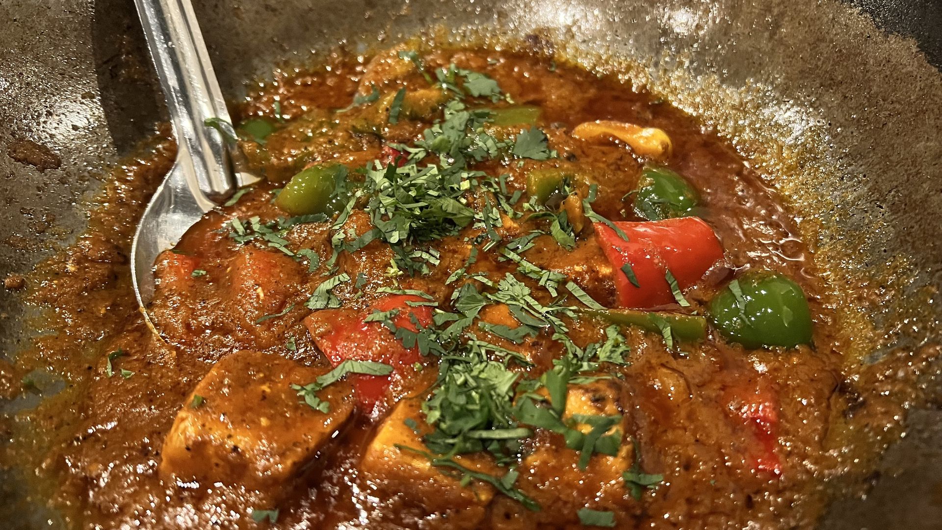 Photo of a paneer curry