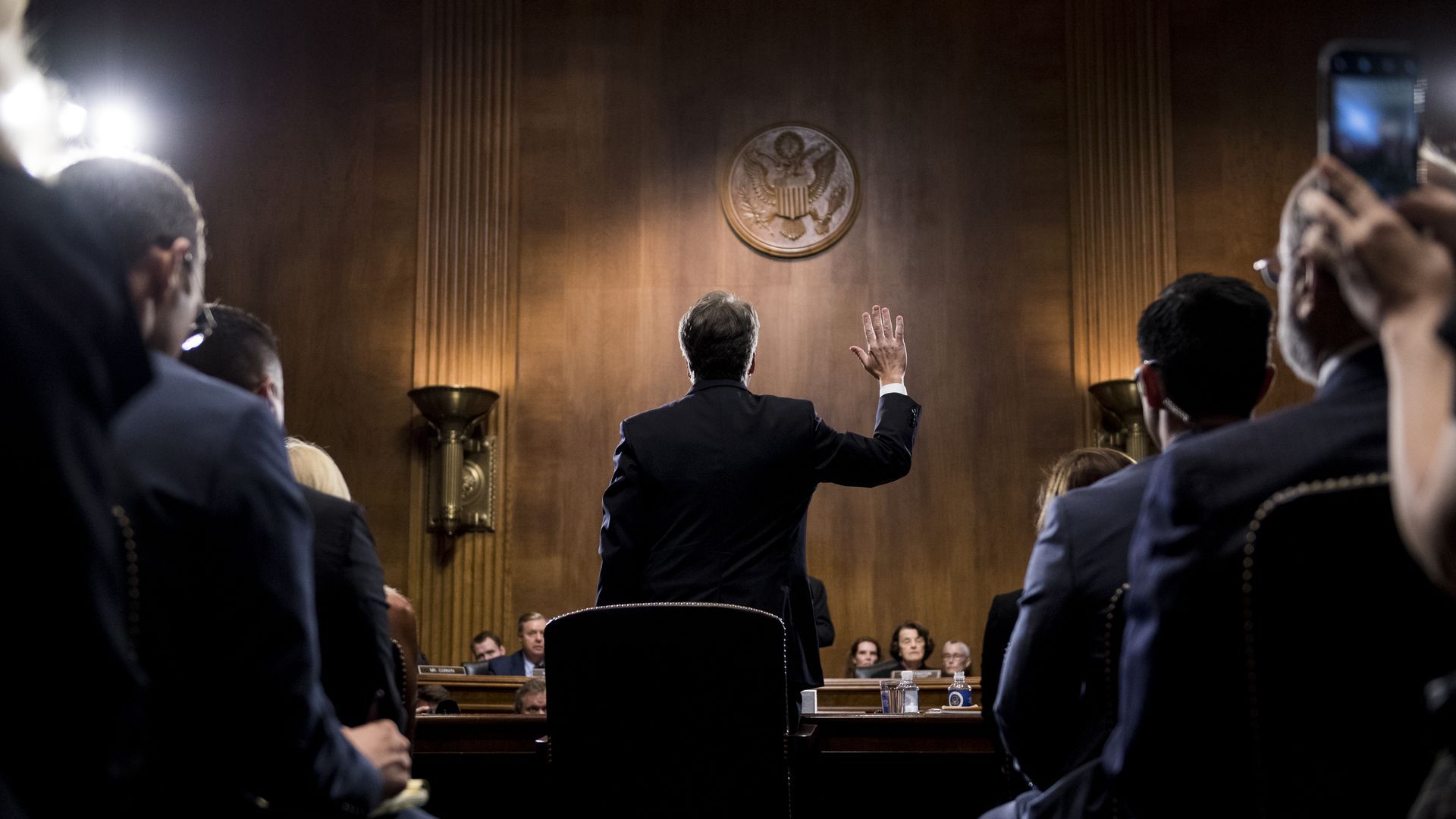 Brett Kavanaugh testifies before the senate judiciary committee