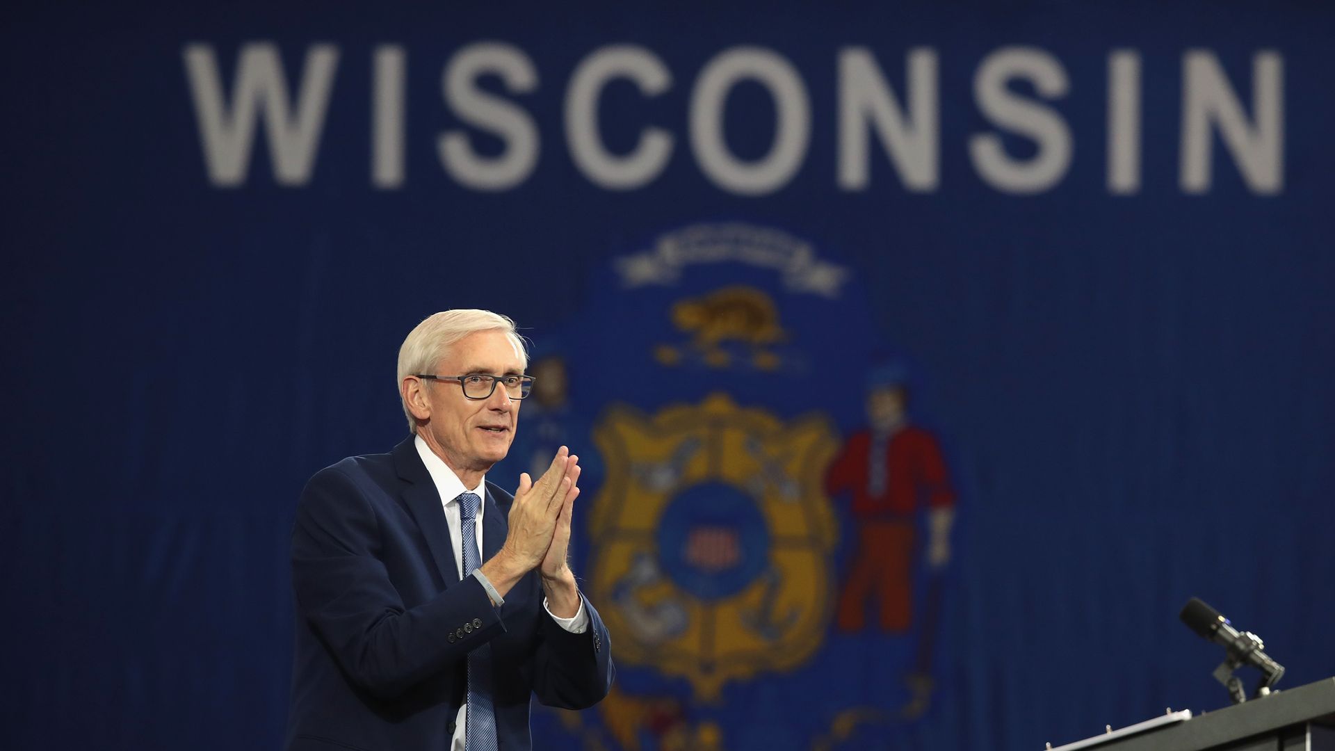Wisconsin Democratic Gov. Tony Evers.