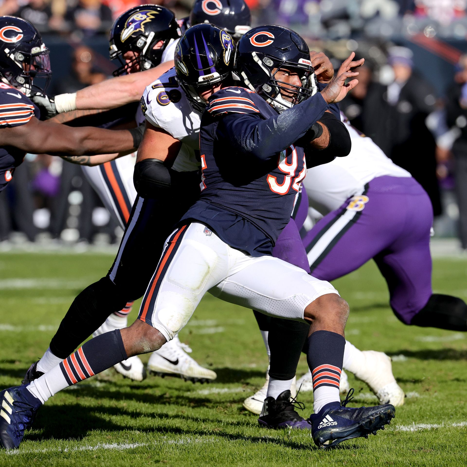 Chicago Bears blow late lead to Baltimore Ravens - Axios Chicago