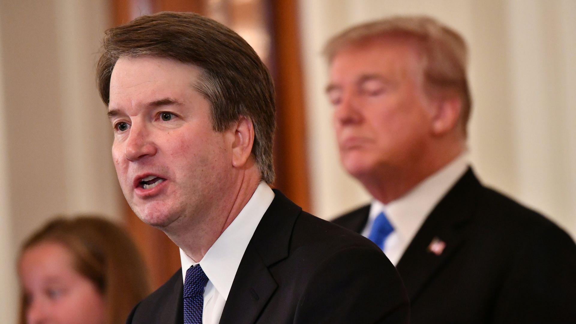 Brett Kavanaugh and President Trump