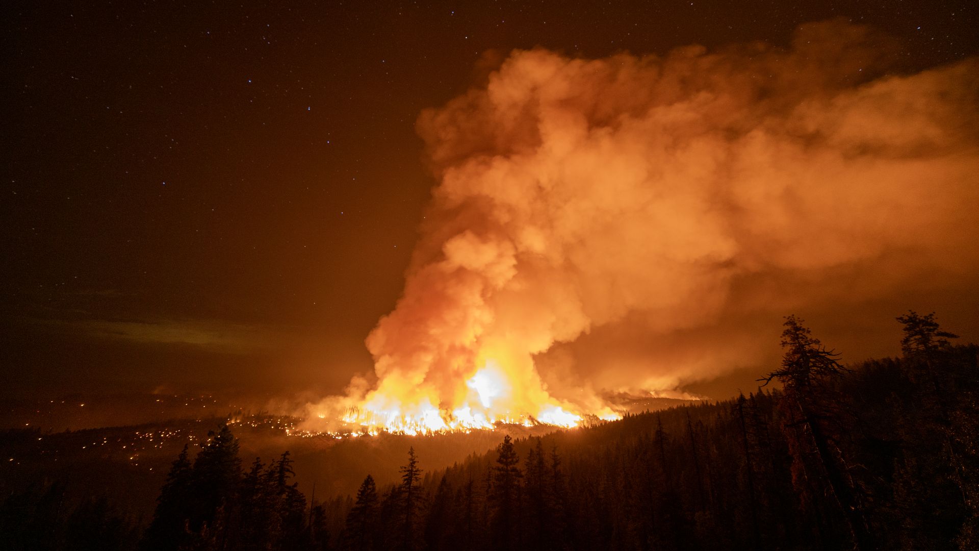 Park Fire in California sparks a rare fire tornado - Axios San Francisco