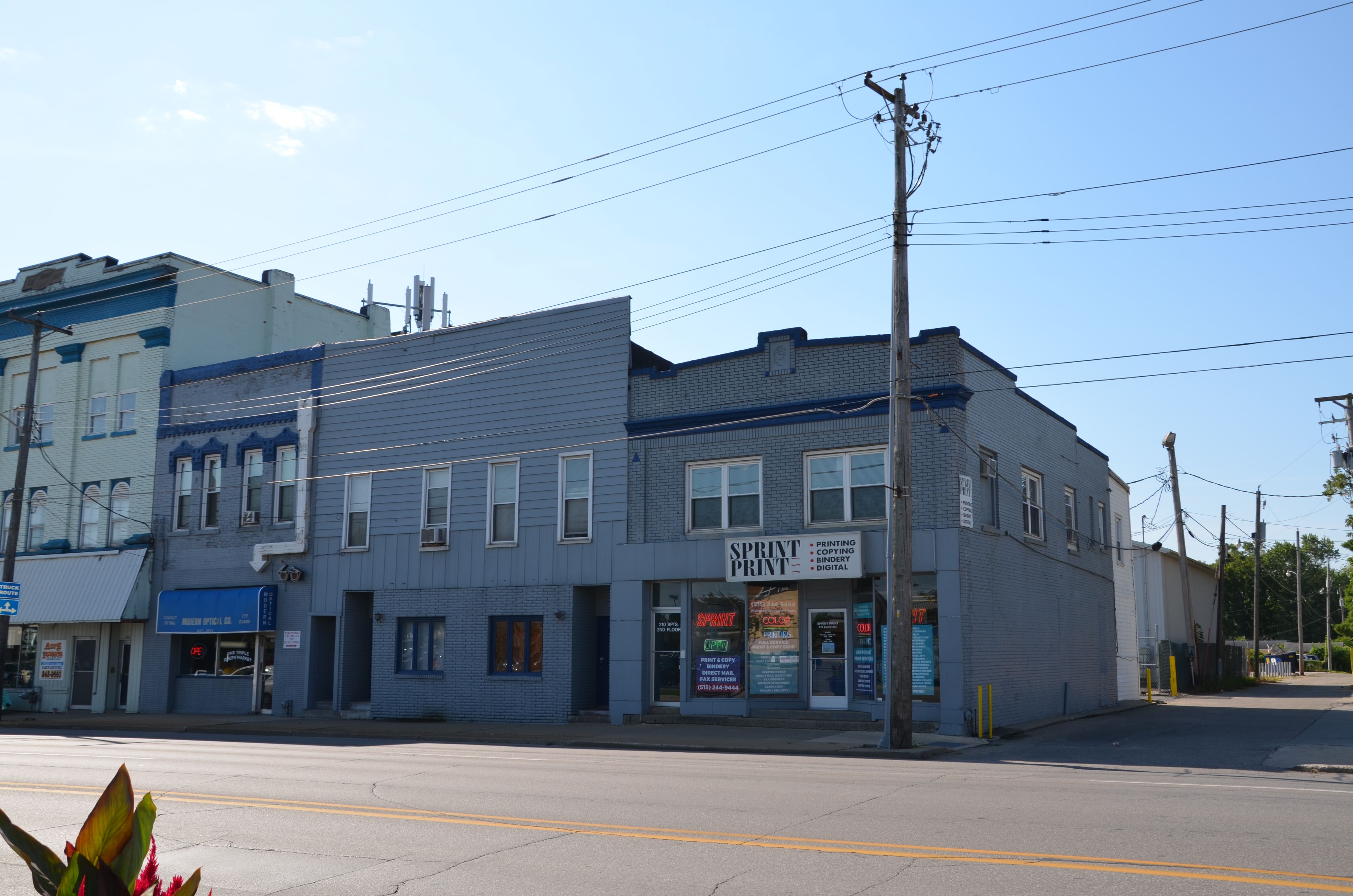 A photo of buildings.