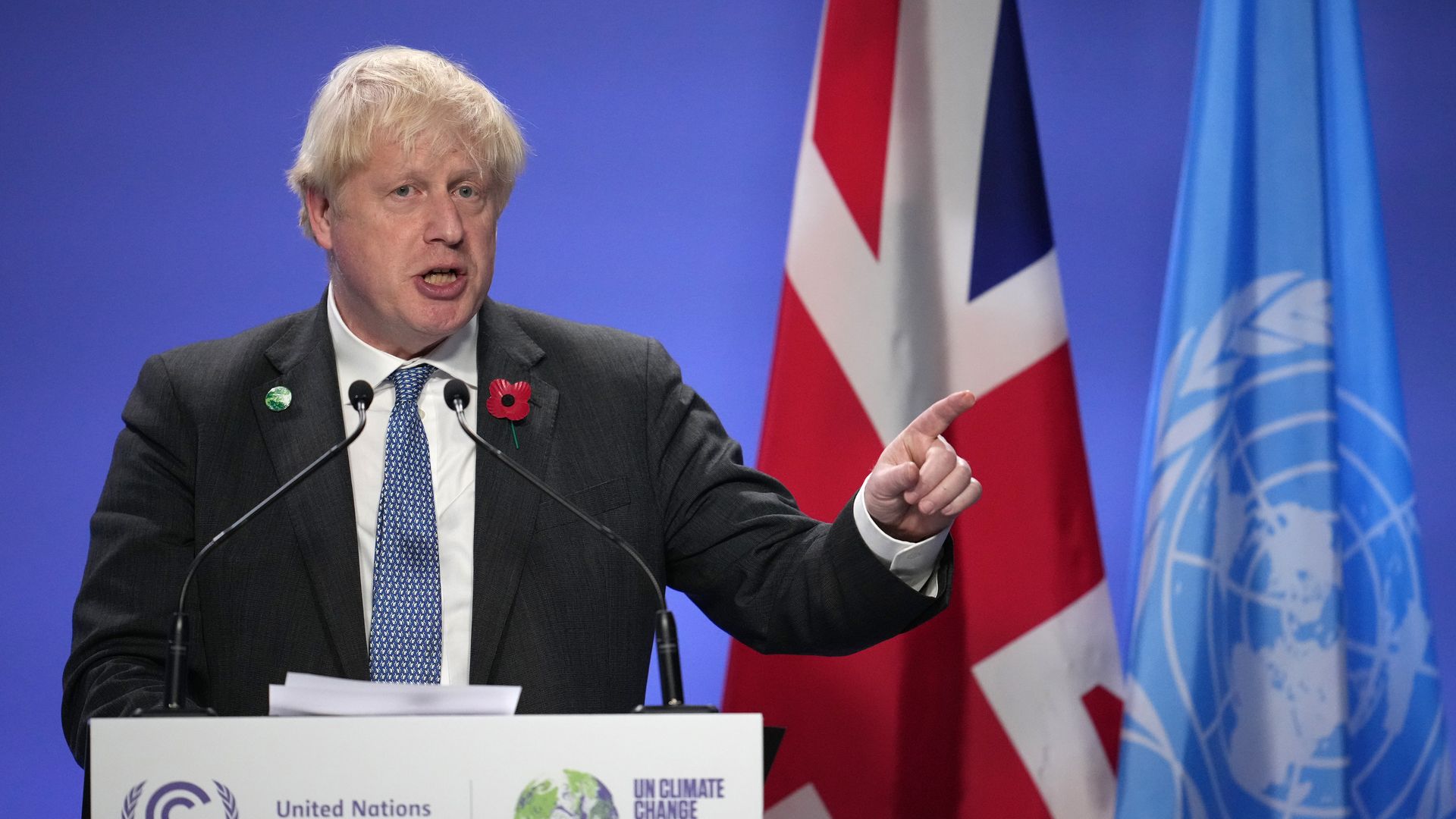 Boris Johnson.