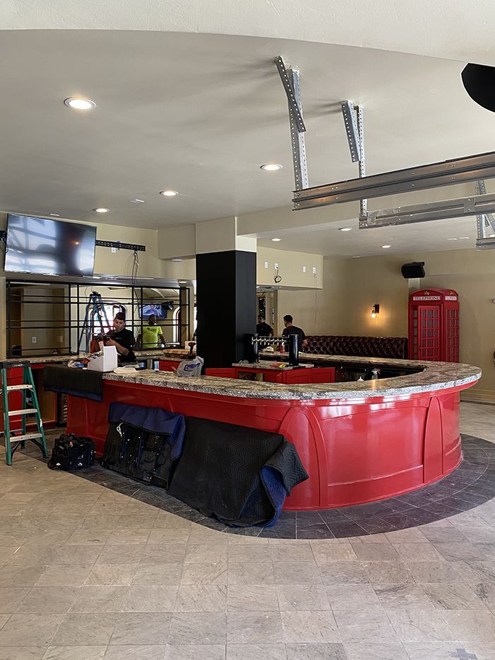 Big Ben Pub mural, Claire Cordelia, Charlotte FC, soccer