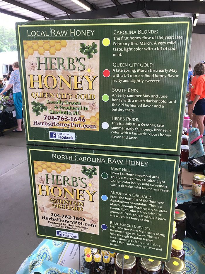 Ben's Honey types