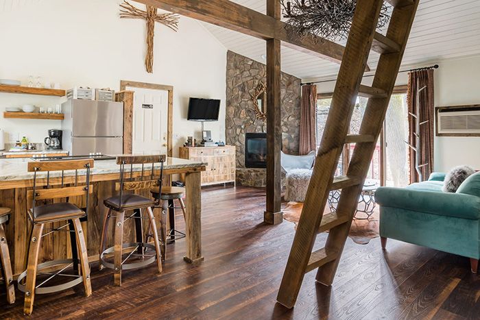 Paradise Cottage in Boone inside