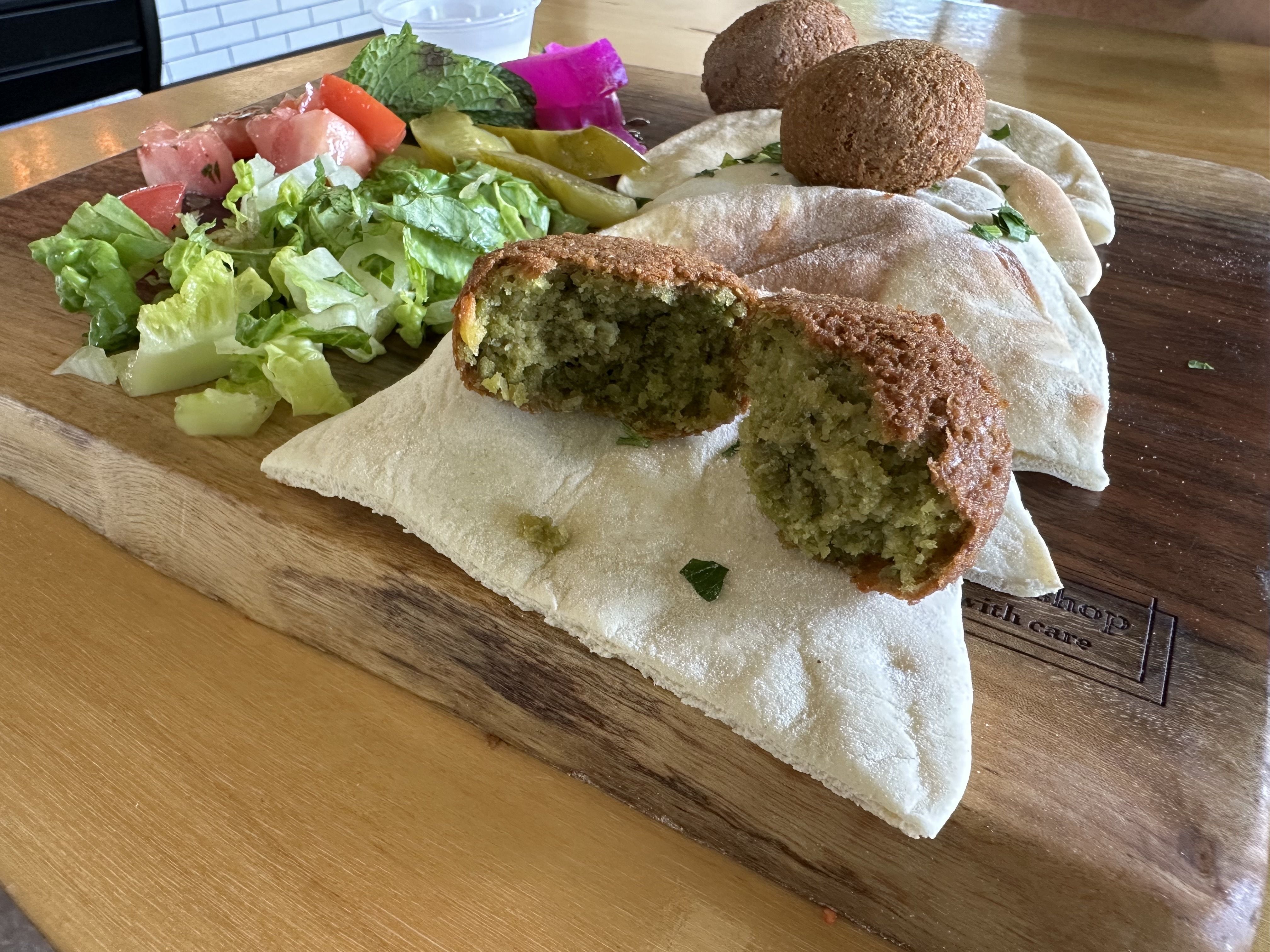 photo of falafel