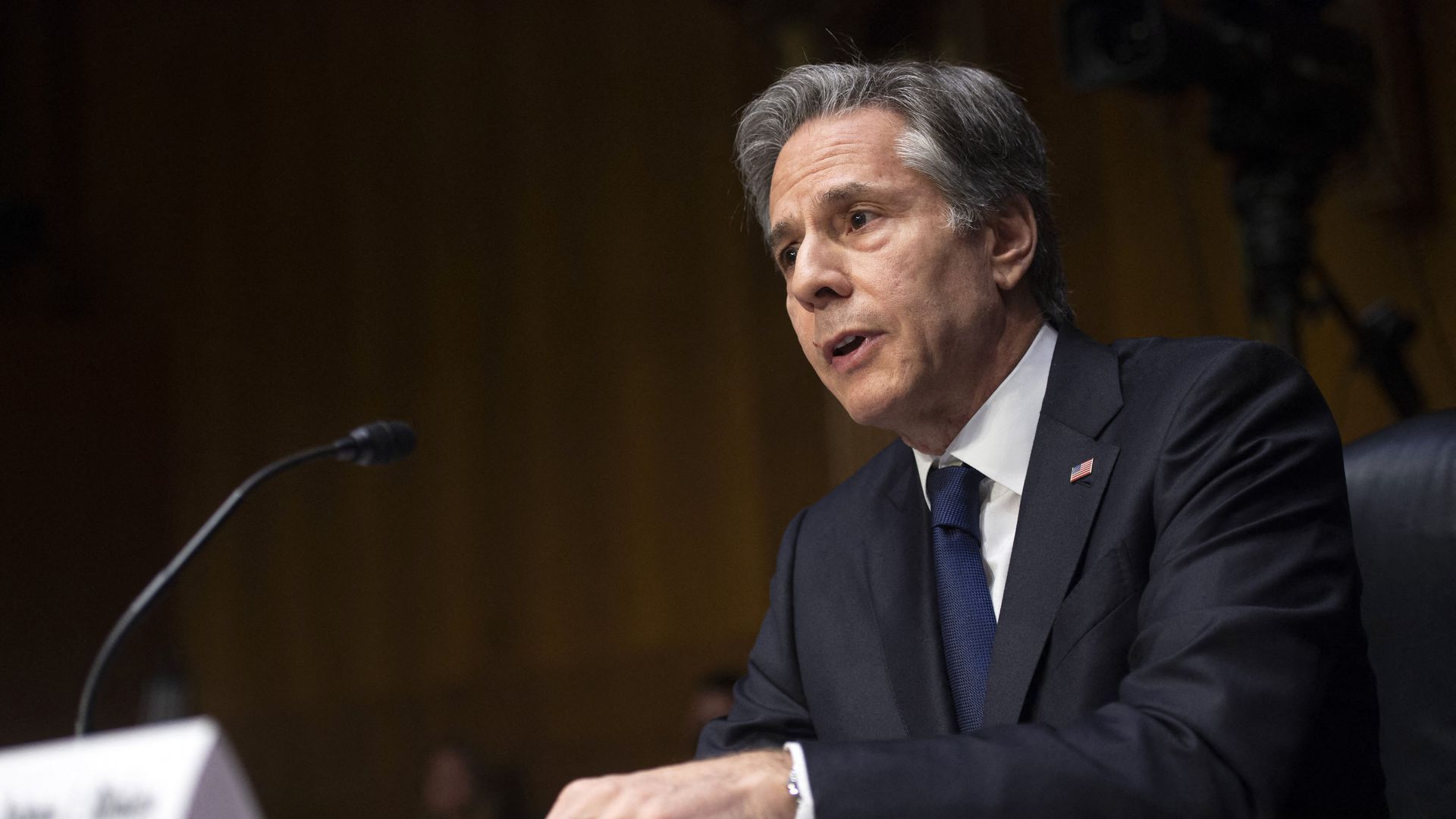 Secretary of State Antony Blinken. Photo: Bonnie Cash/AFP via Getty Images