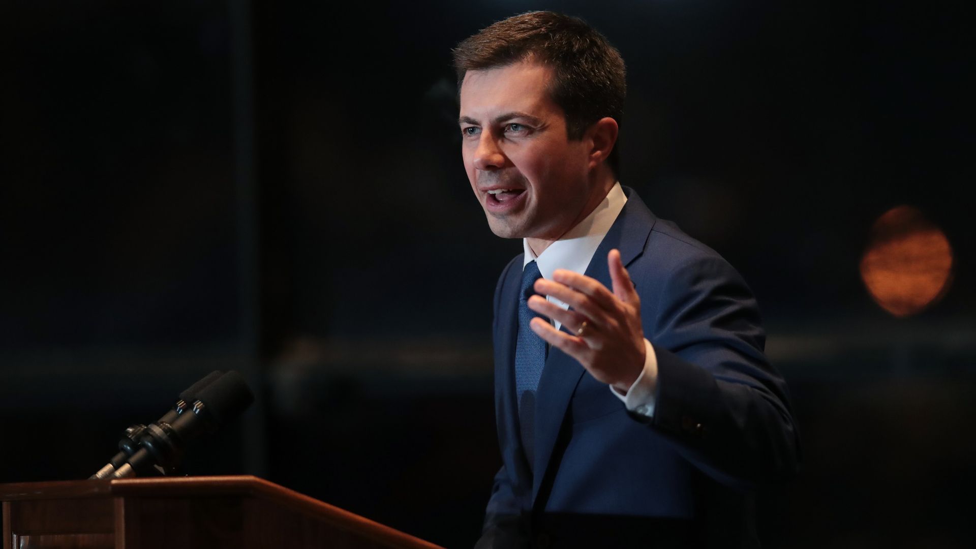 Former South Bend, Indiana Mayor Pete Buttigieg 