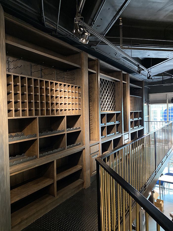 moa korean interior wine loft
