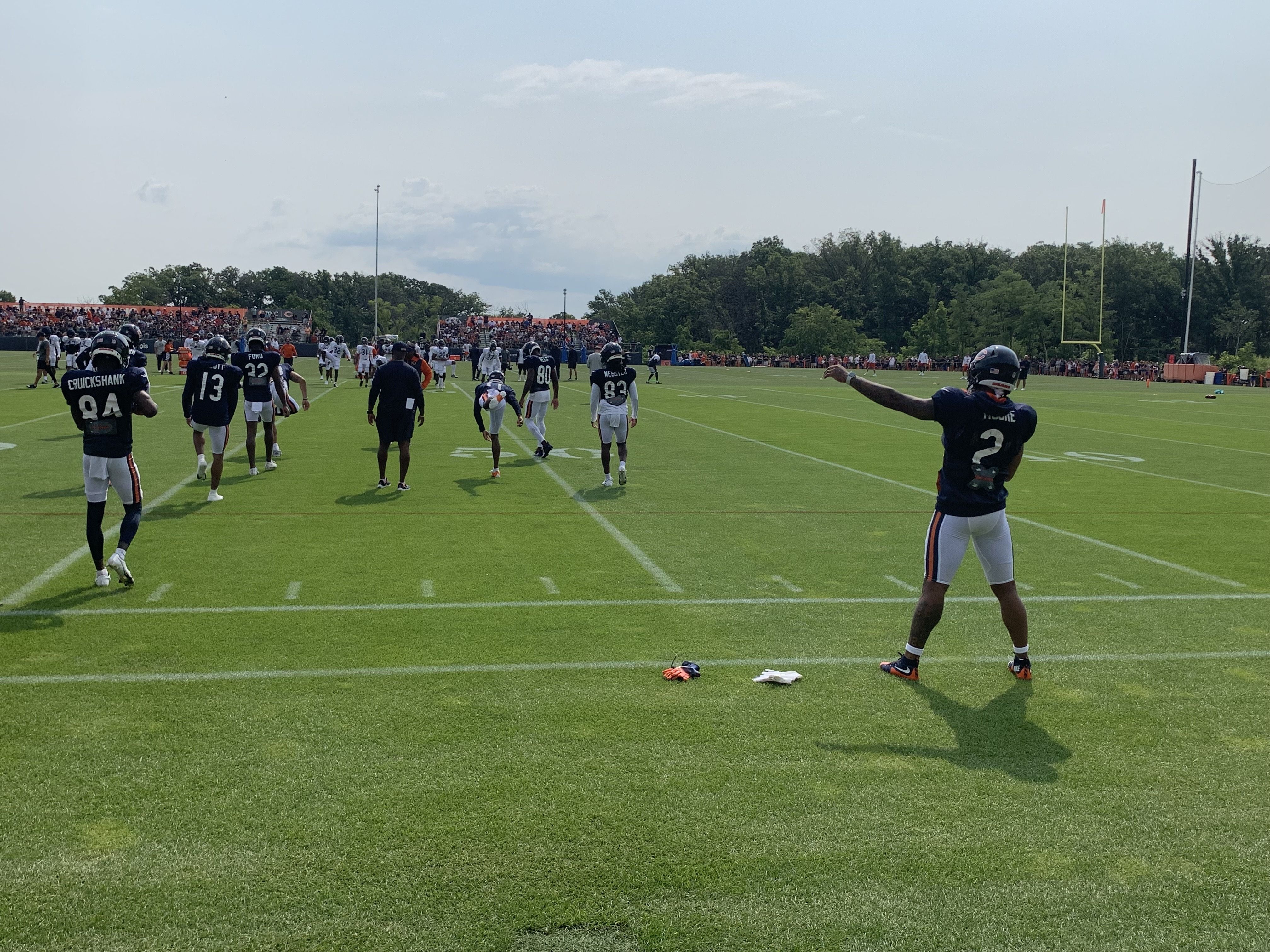 Chicago Bears summer camp teaches skills without bumps and bruises - Chicago  Parent