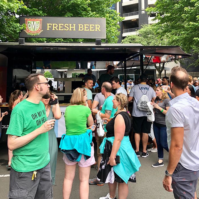 omb at untappd beer festival charlotte